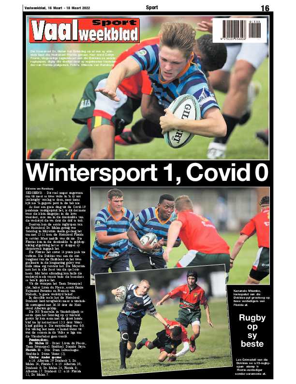 Vaalweekblad 16 Maart – 18 Maart 2022 page 16