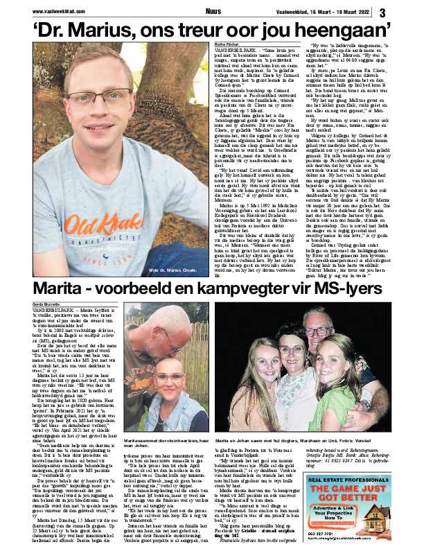 Vaalweekblad 16 Maart – 18 Maart 2022 page 3
