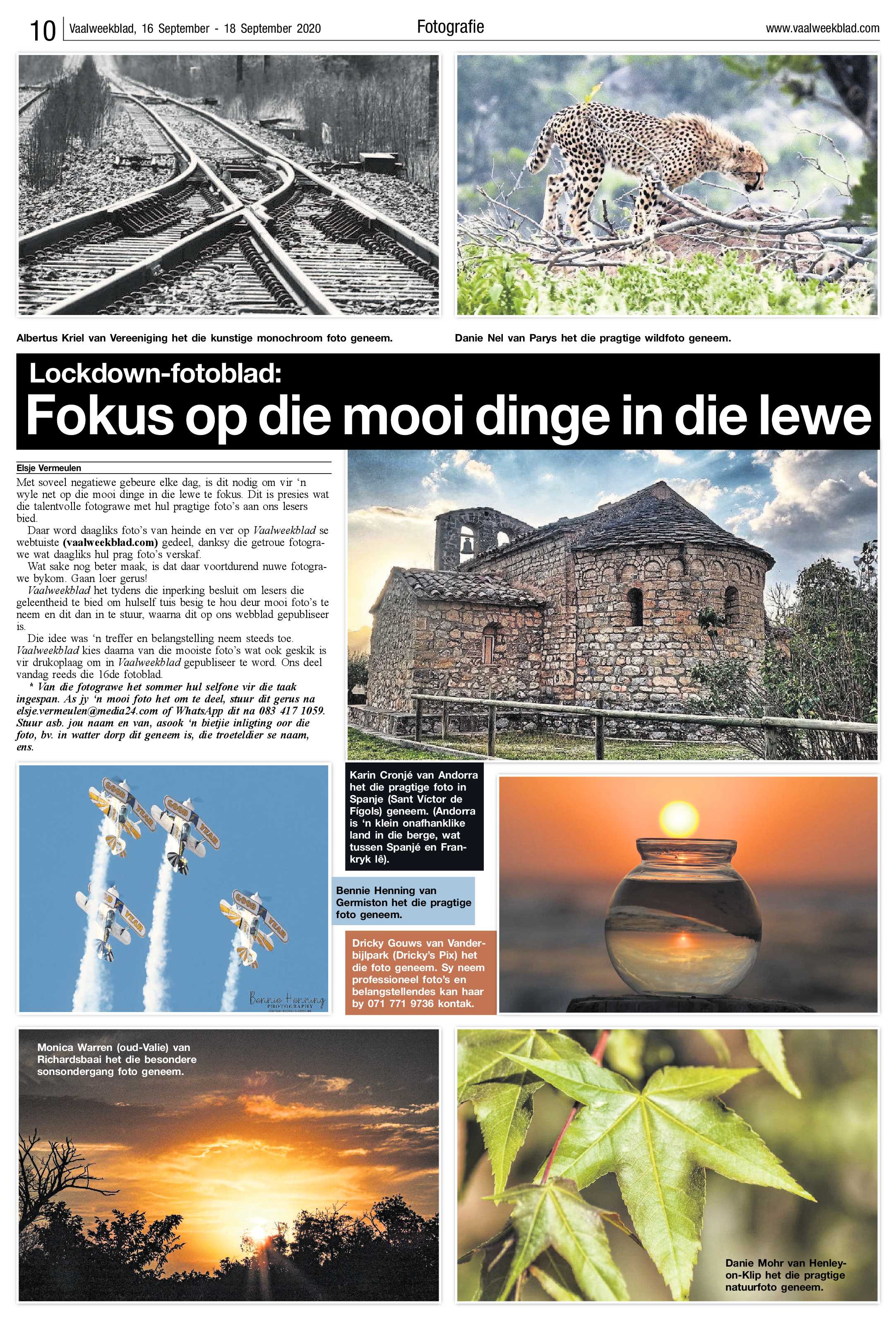 Vaalweekblad 16 September – 18 September 2020 page 10