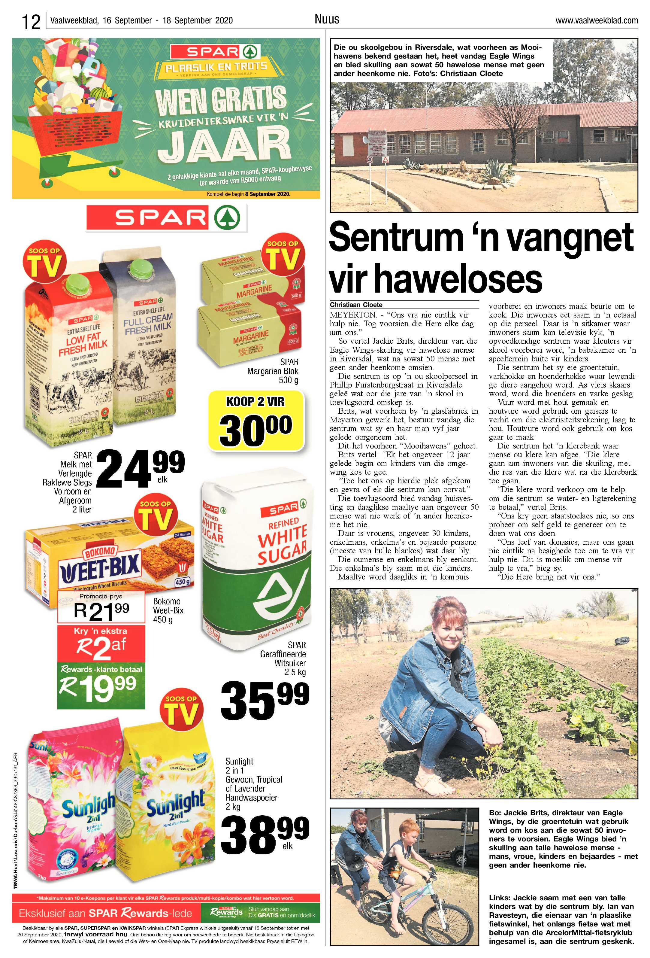 Vaalweekblad 16 September – 18 September 2020 page 12