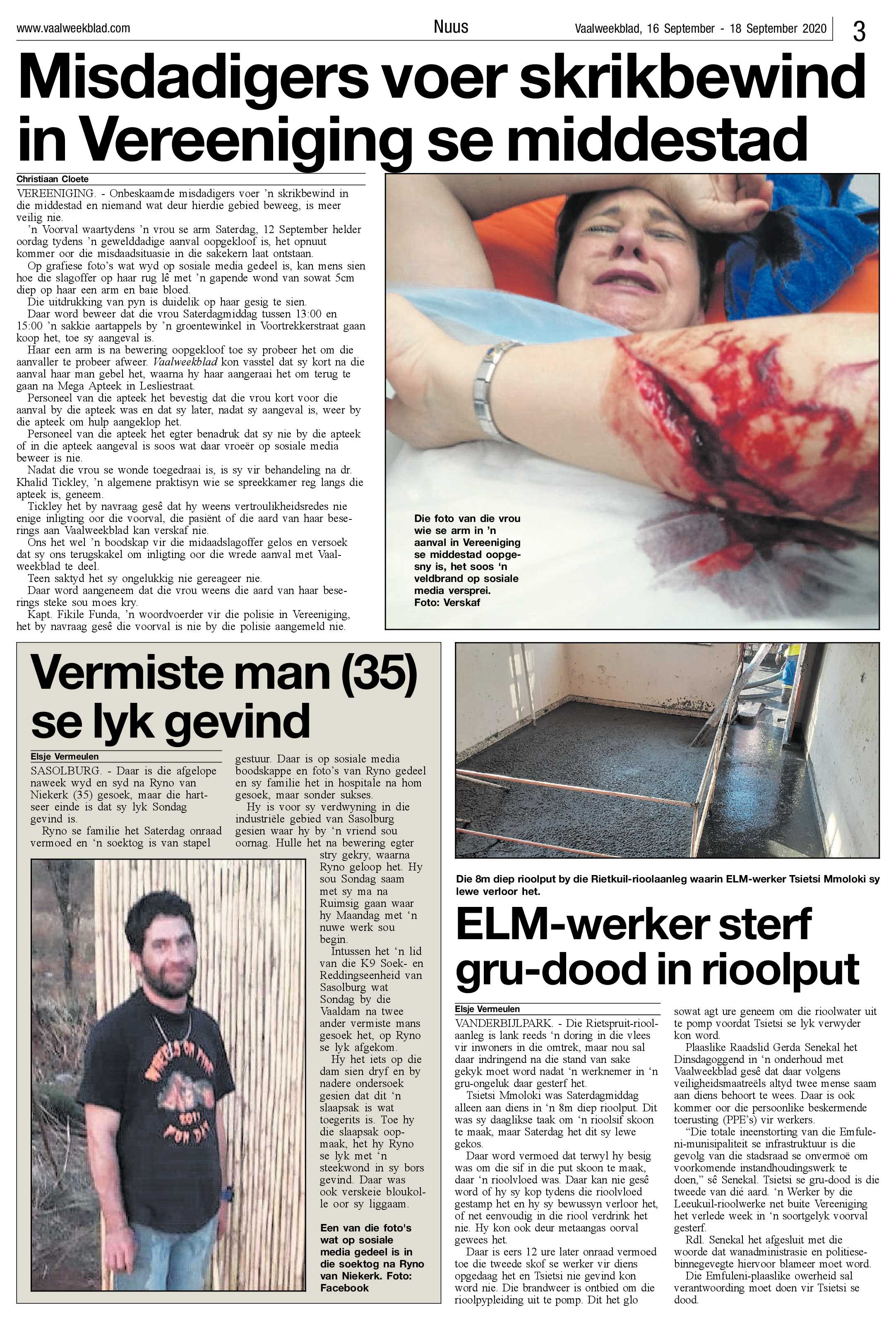 Vaalweekblad 16 September – 18 September 2020 page 3