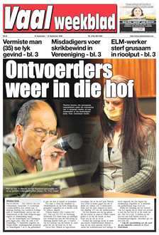 Vaalweekblad 16 September – 18 September 2020