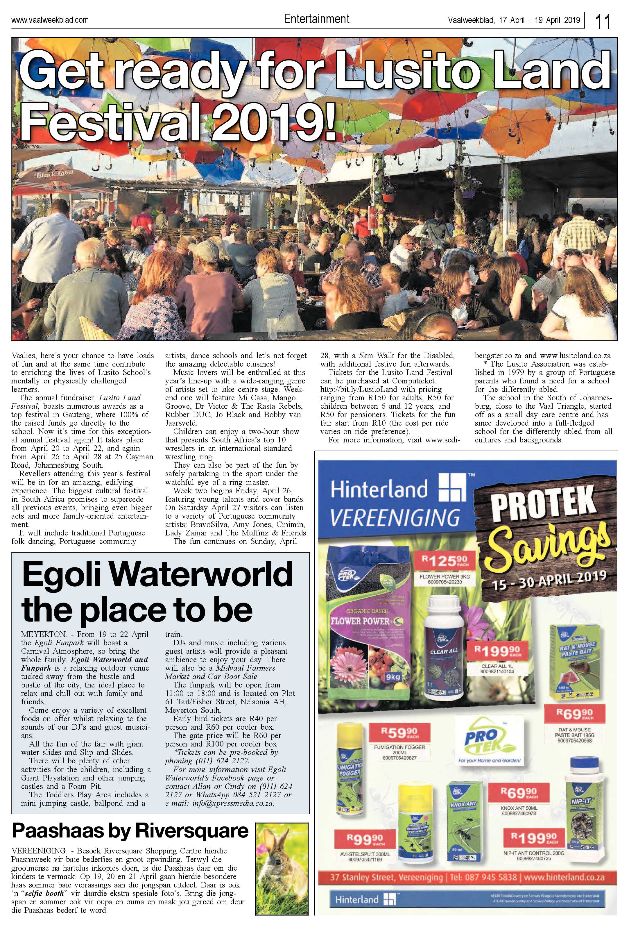 Vaalweekblad 17 – 19 April 2019 page 11