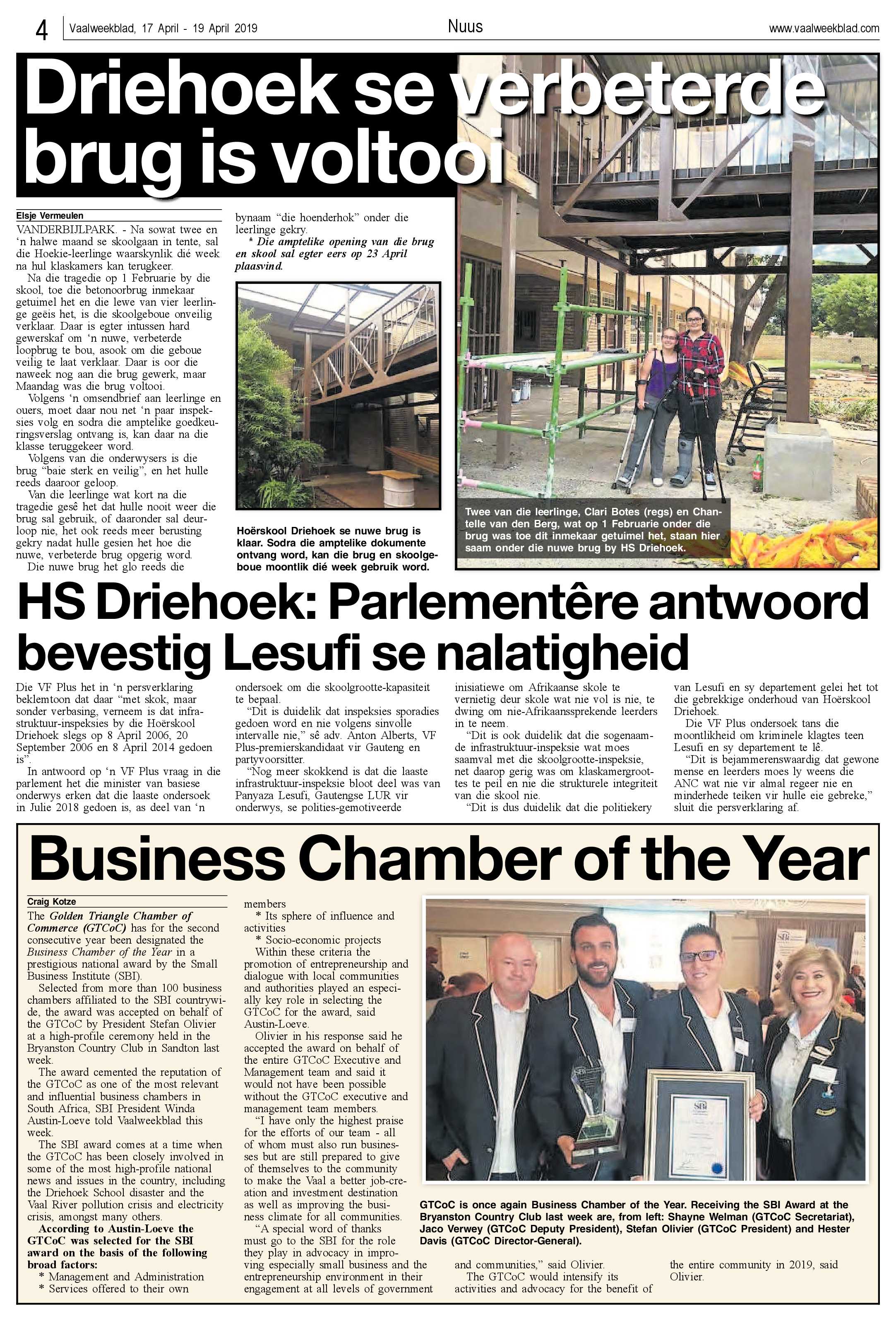 Vaalweekblad 17 – 19 April 2019 page 4