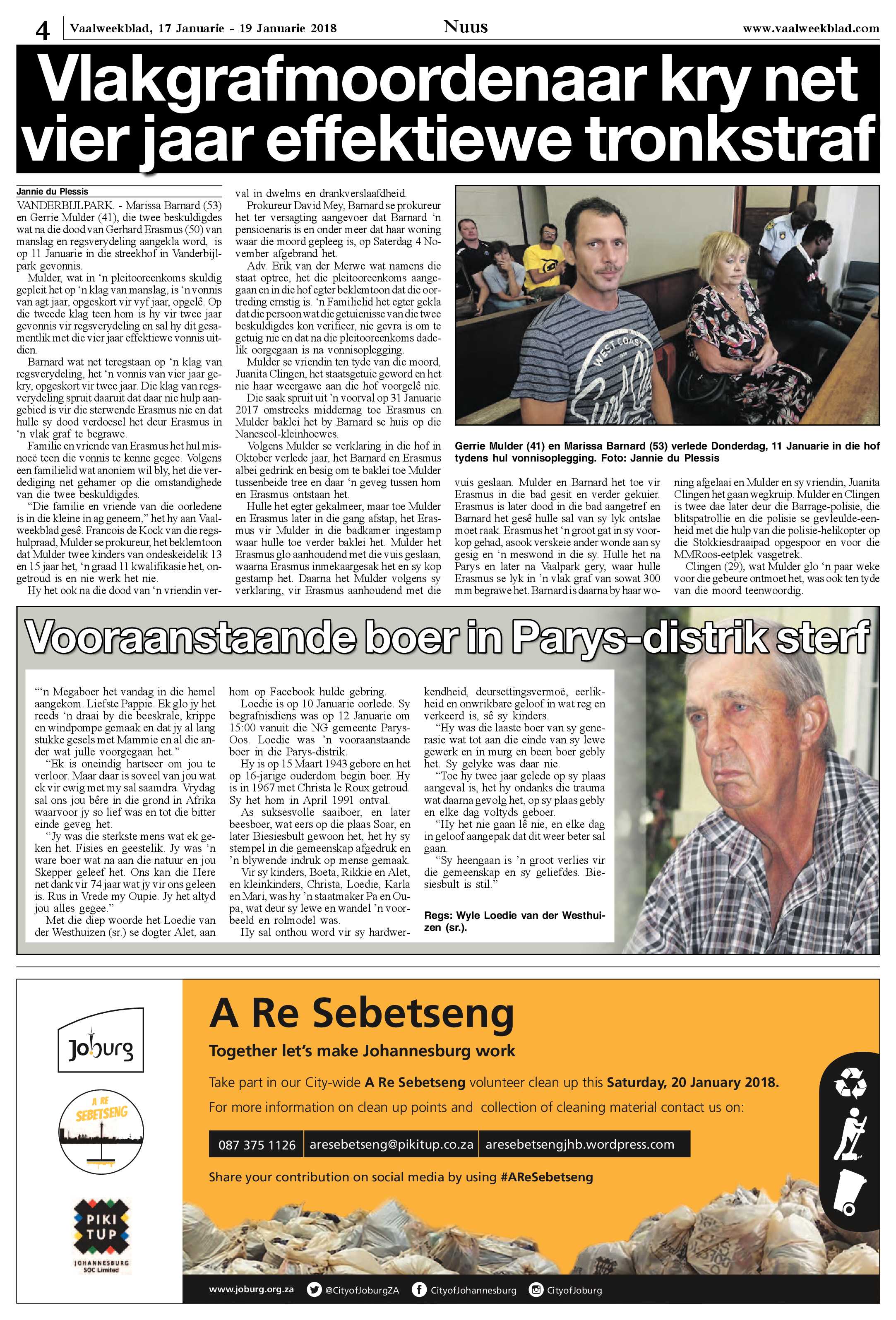 Vaalweekblad 17 – 19 Janaurie 2018 page 4