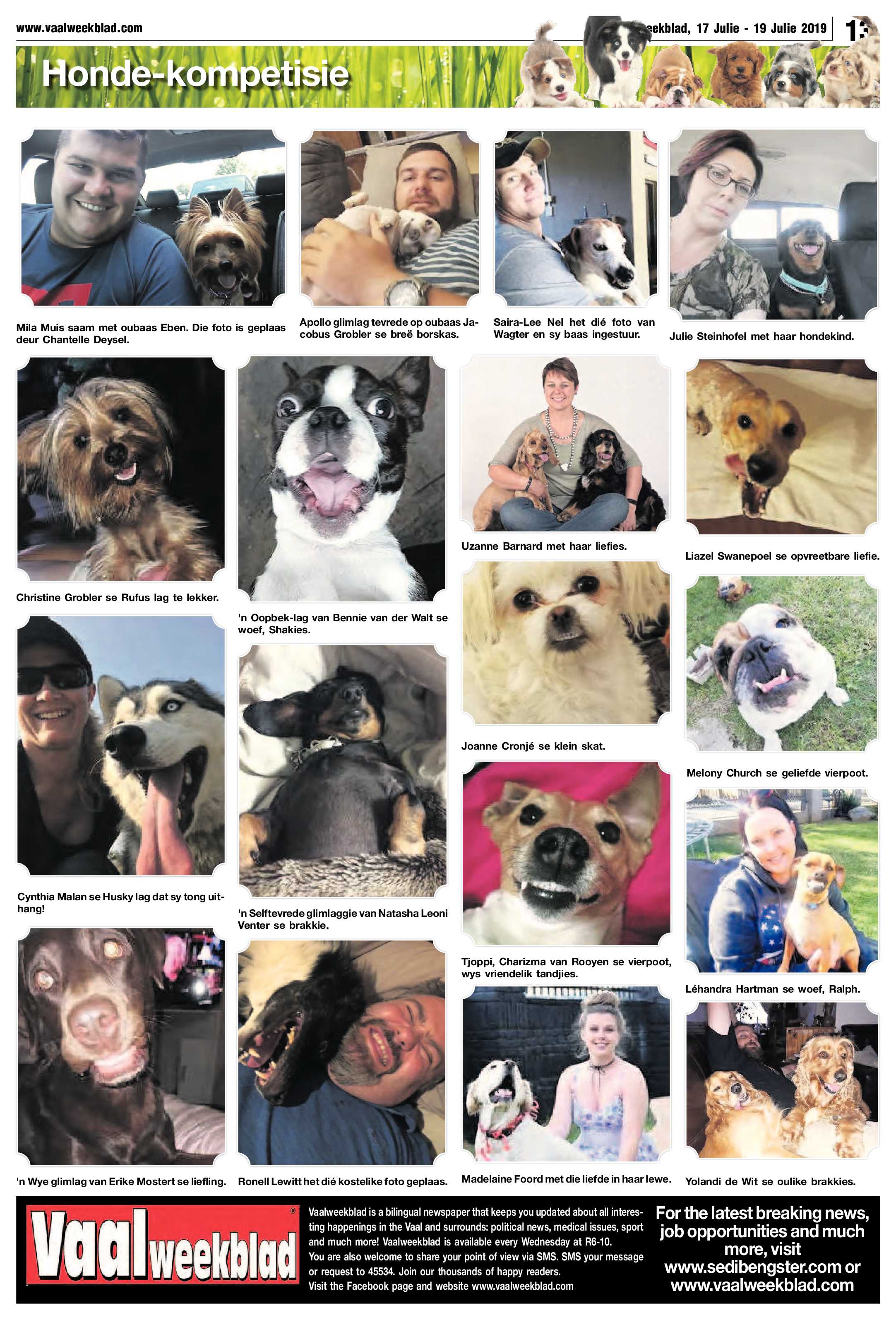 Vaalweekblad 17 – 19 Julie 2019 page 13