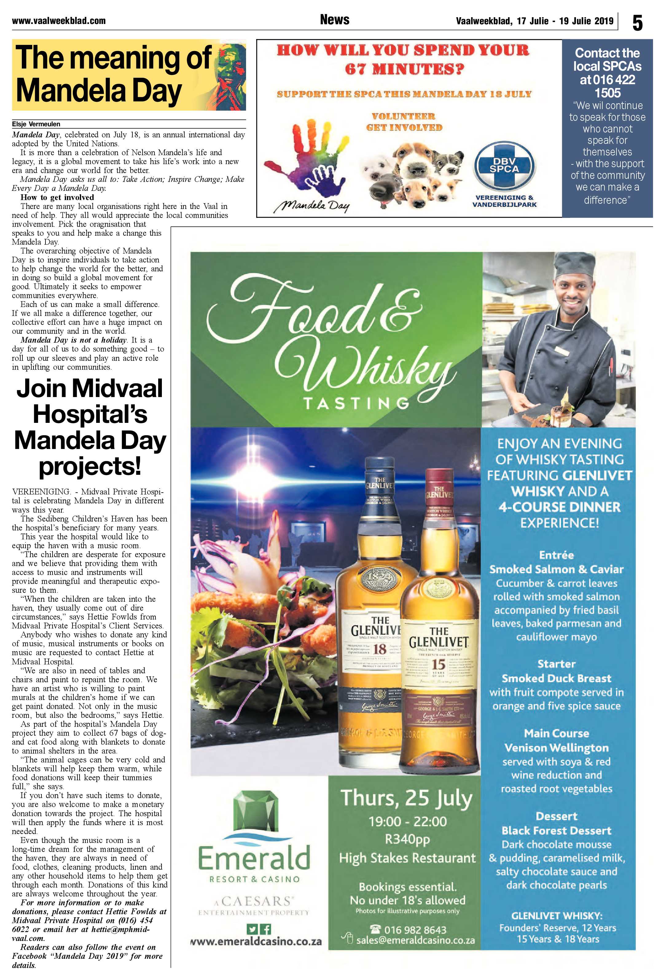 Vaalweekblad 17 – 19 Julie 2019 page 5