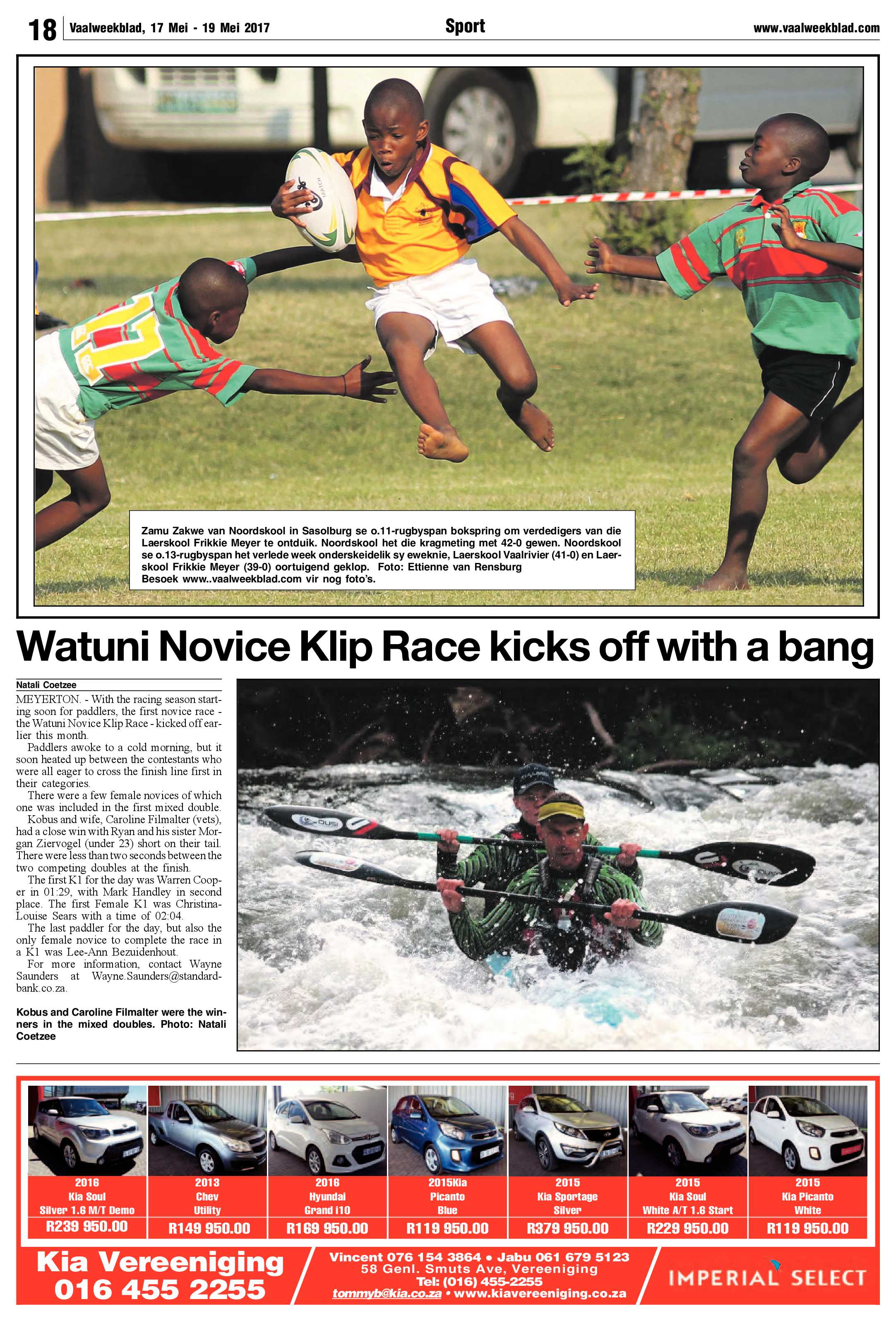 Vaalweekblad 17 – 19 Mei 2017 page 18