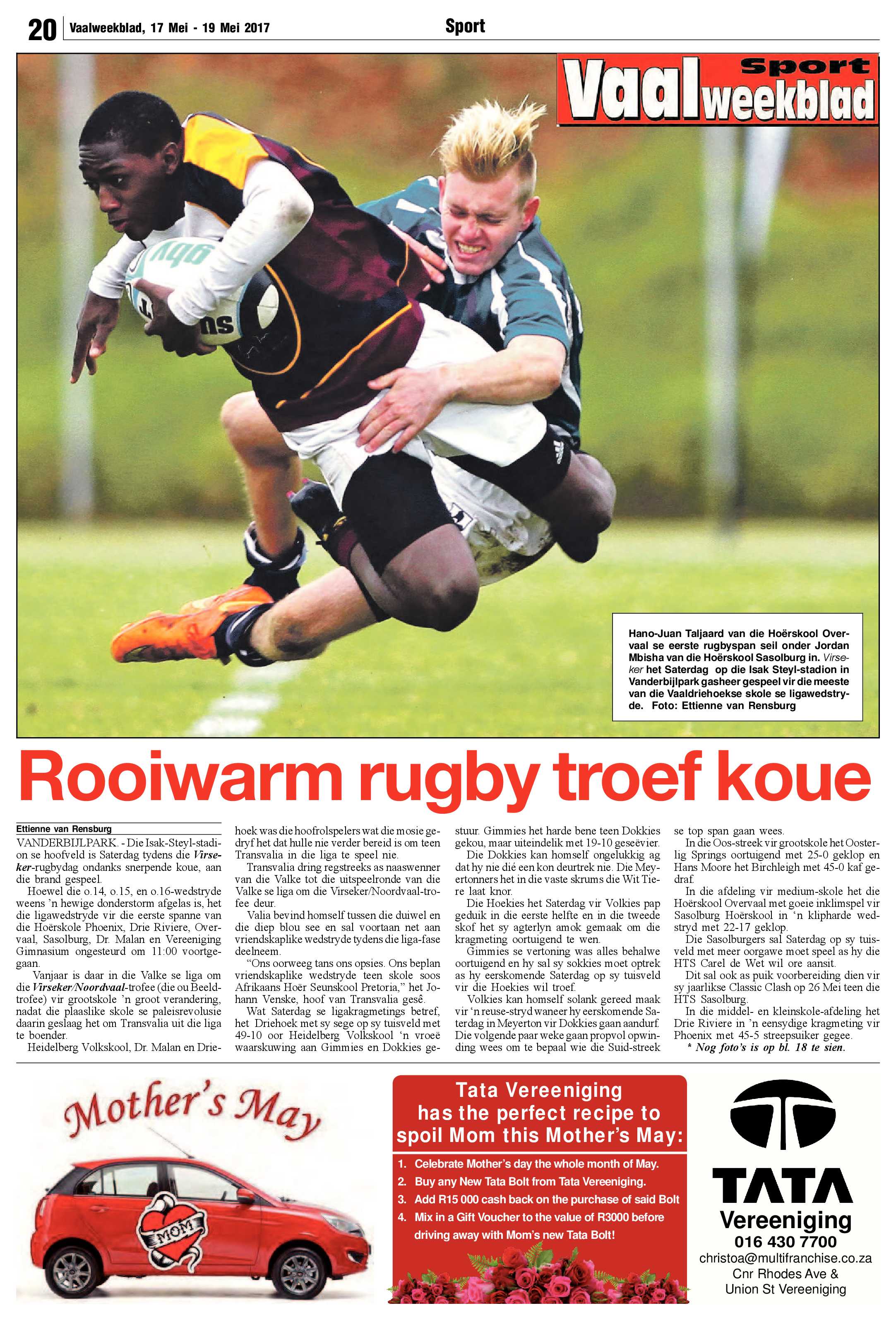 Vaalweekblad 17 – 19 Mei 2017 page 19