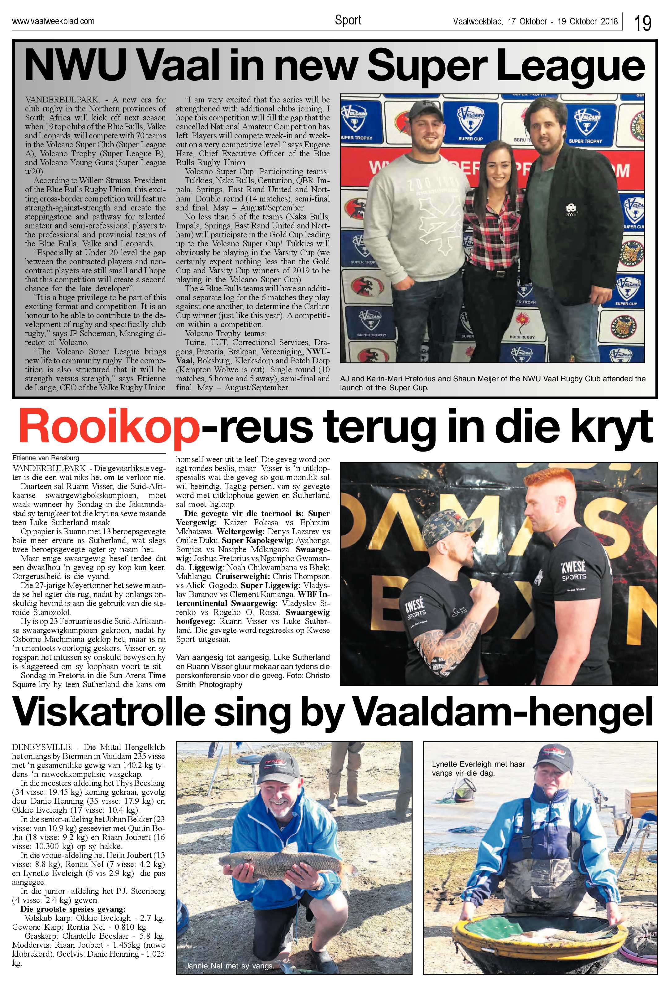 Vaalweekblad 17 – 19 Oktober 2018 page 19