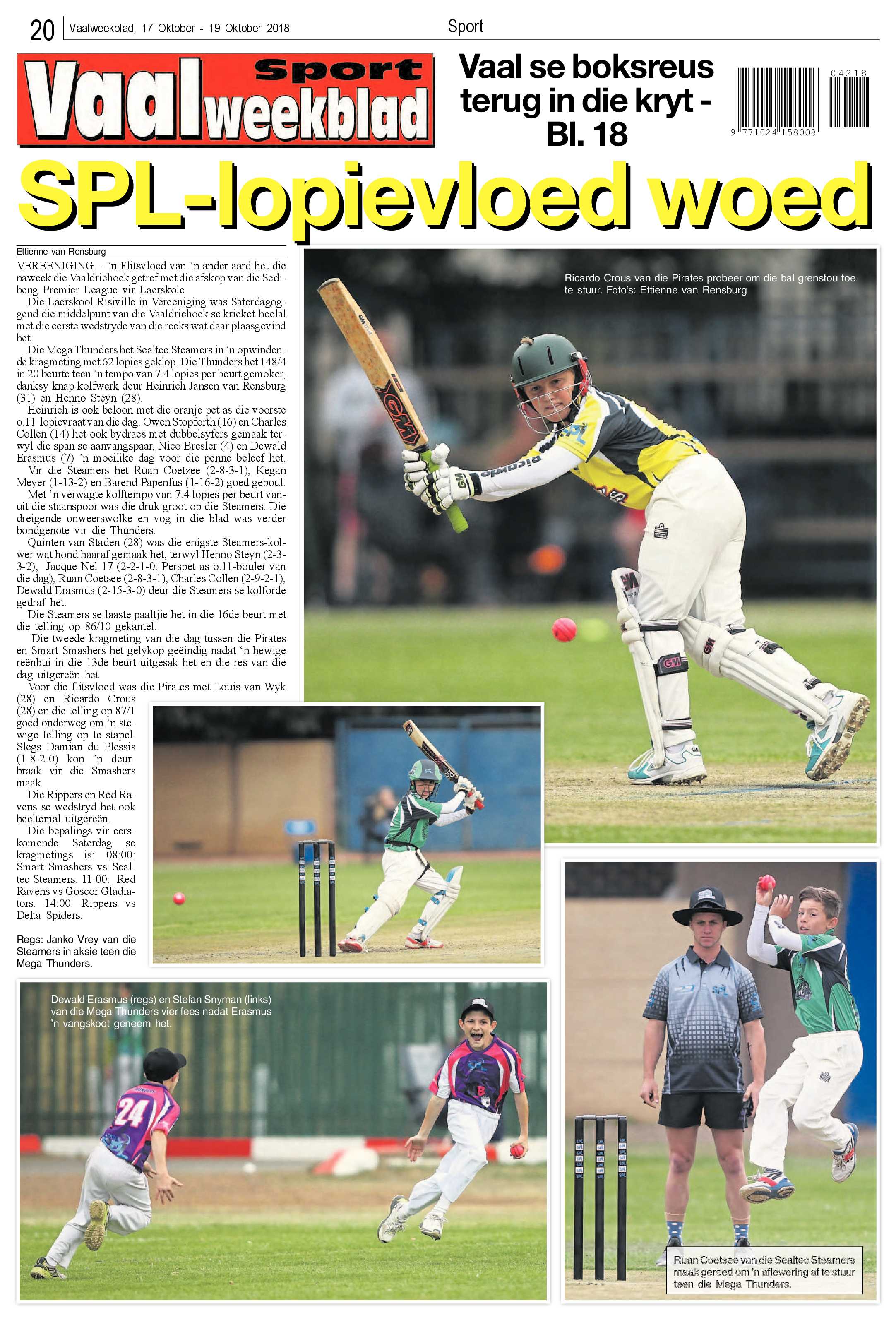 Vaalweekblad 17 – 19 Oktober 2018 page 20