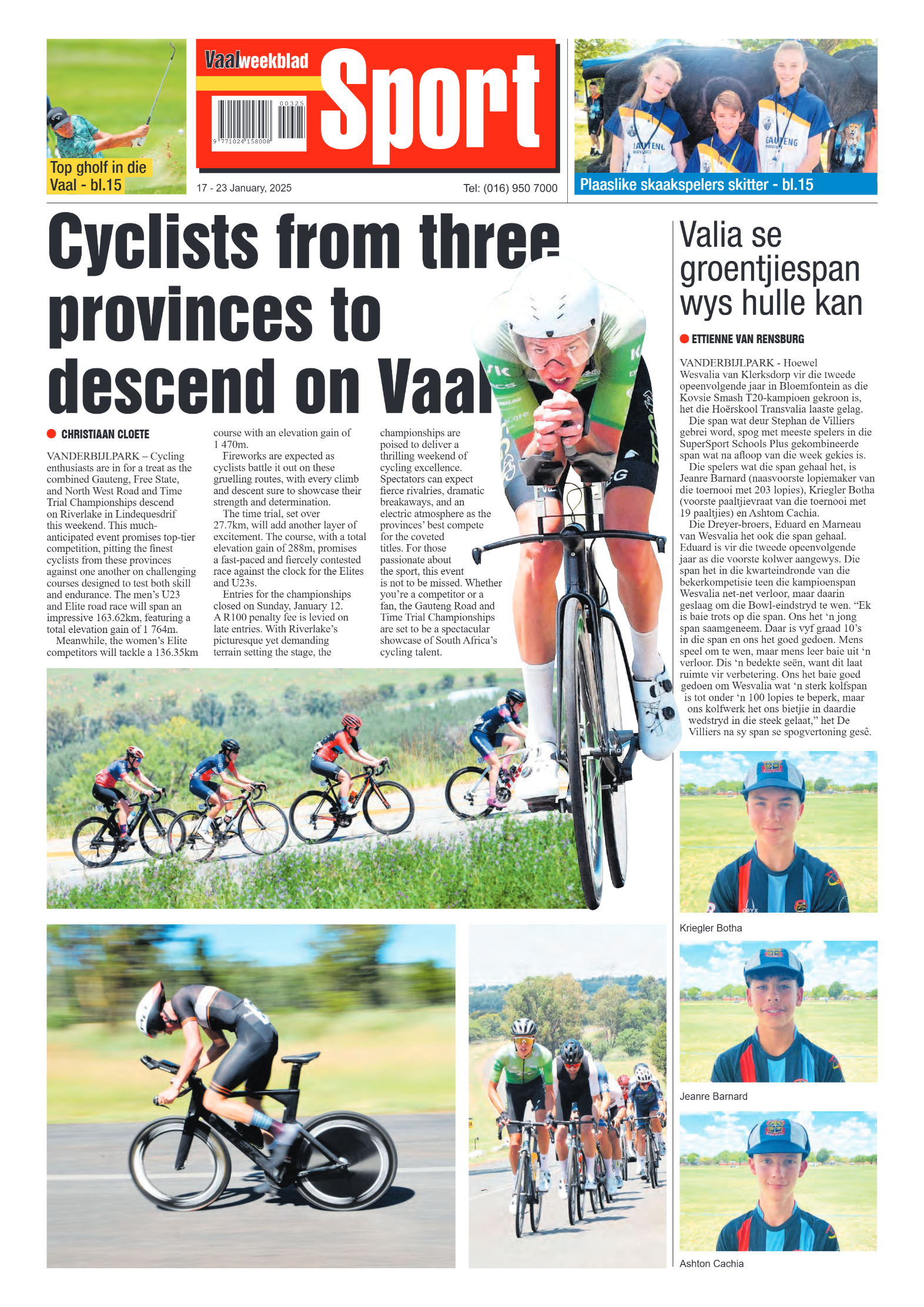 Vaalweekblad 17 – 23 January, 2025 page 16