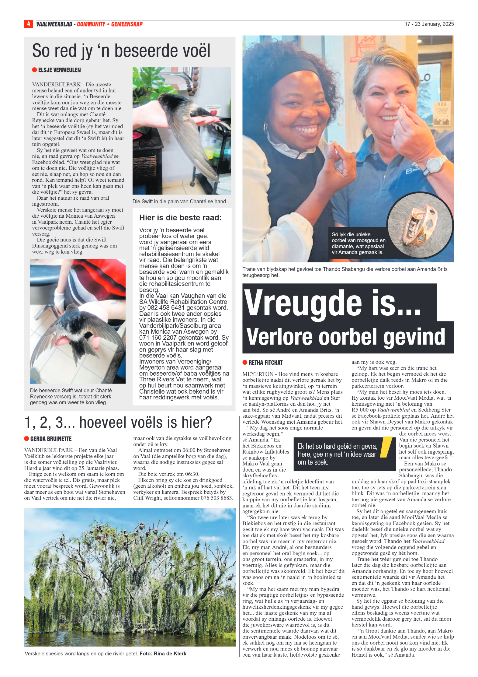 Vaalweekblad 17 – 23 January, 2025 page 4