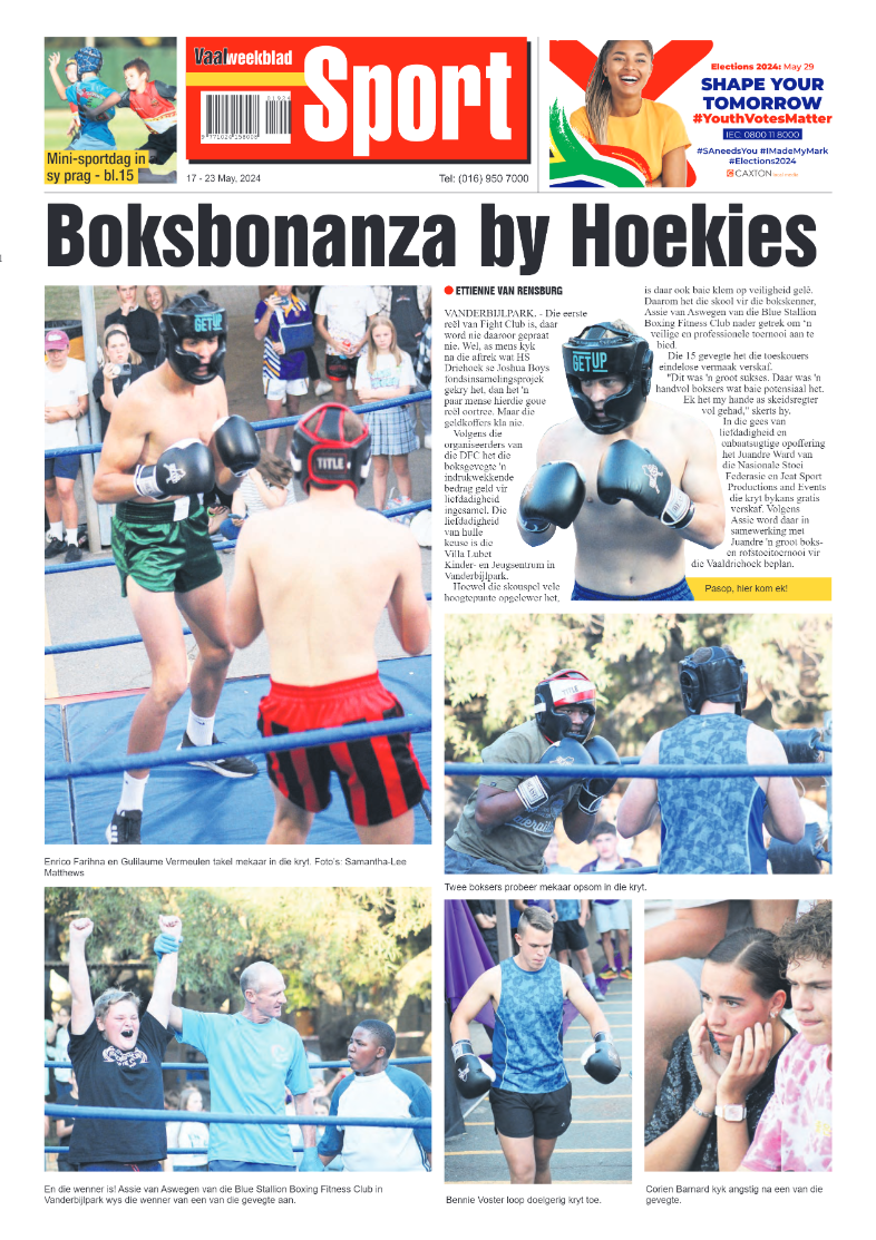 Vaalweekblad 17 – 23 May, 2024 page 16