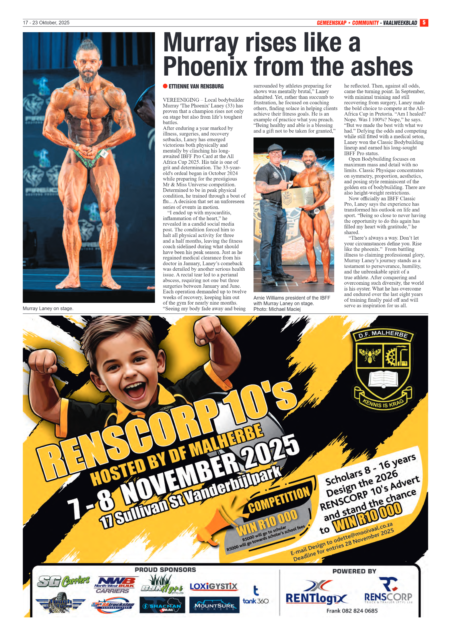 Vaalweekblad 17 – 23 Oktober, 2025 page 5