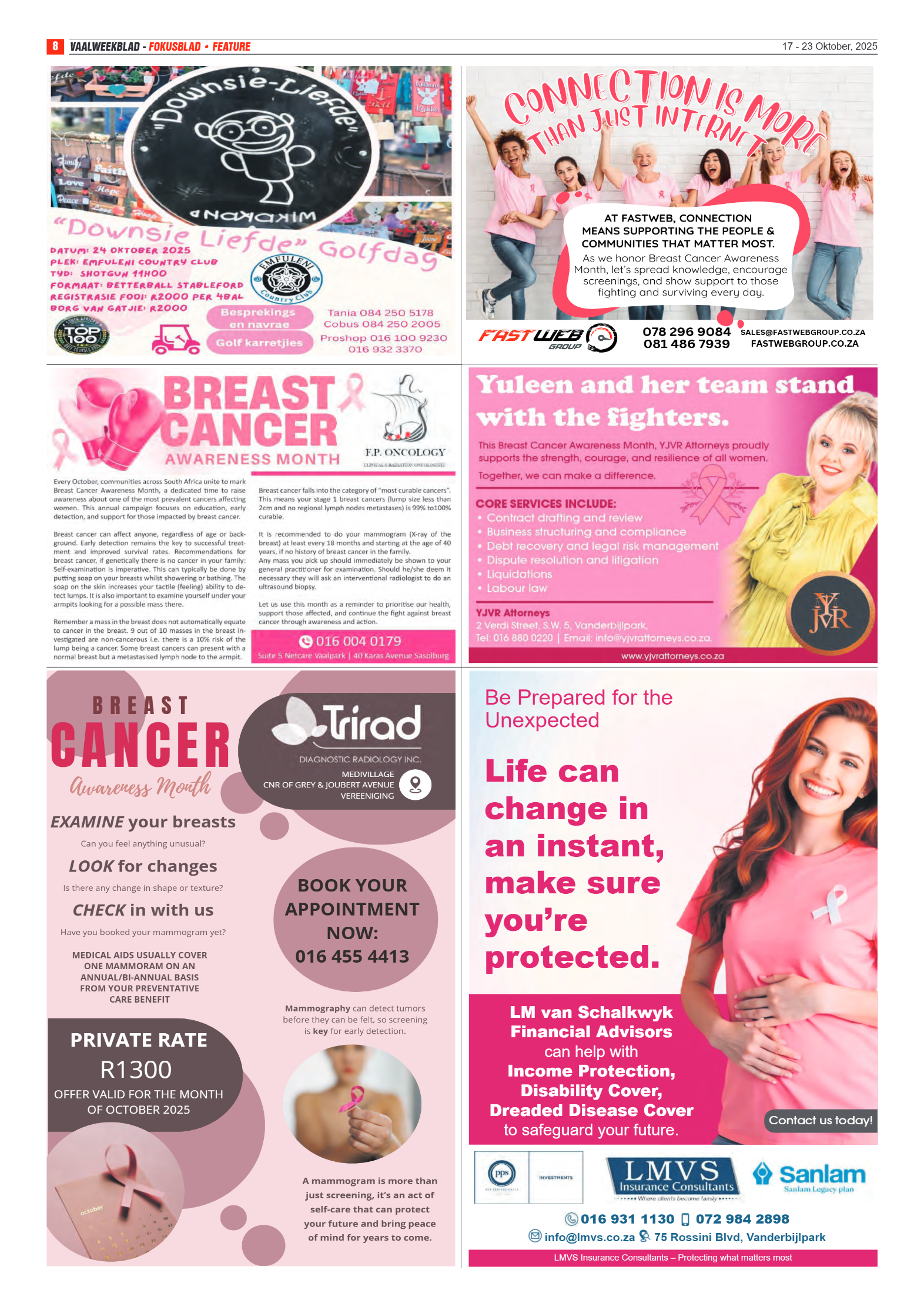 Vaalweekblad 17 – 23 Oktober, 2025 page 8