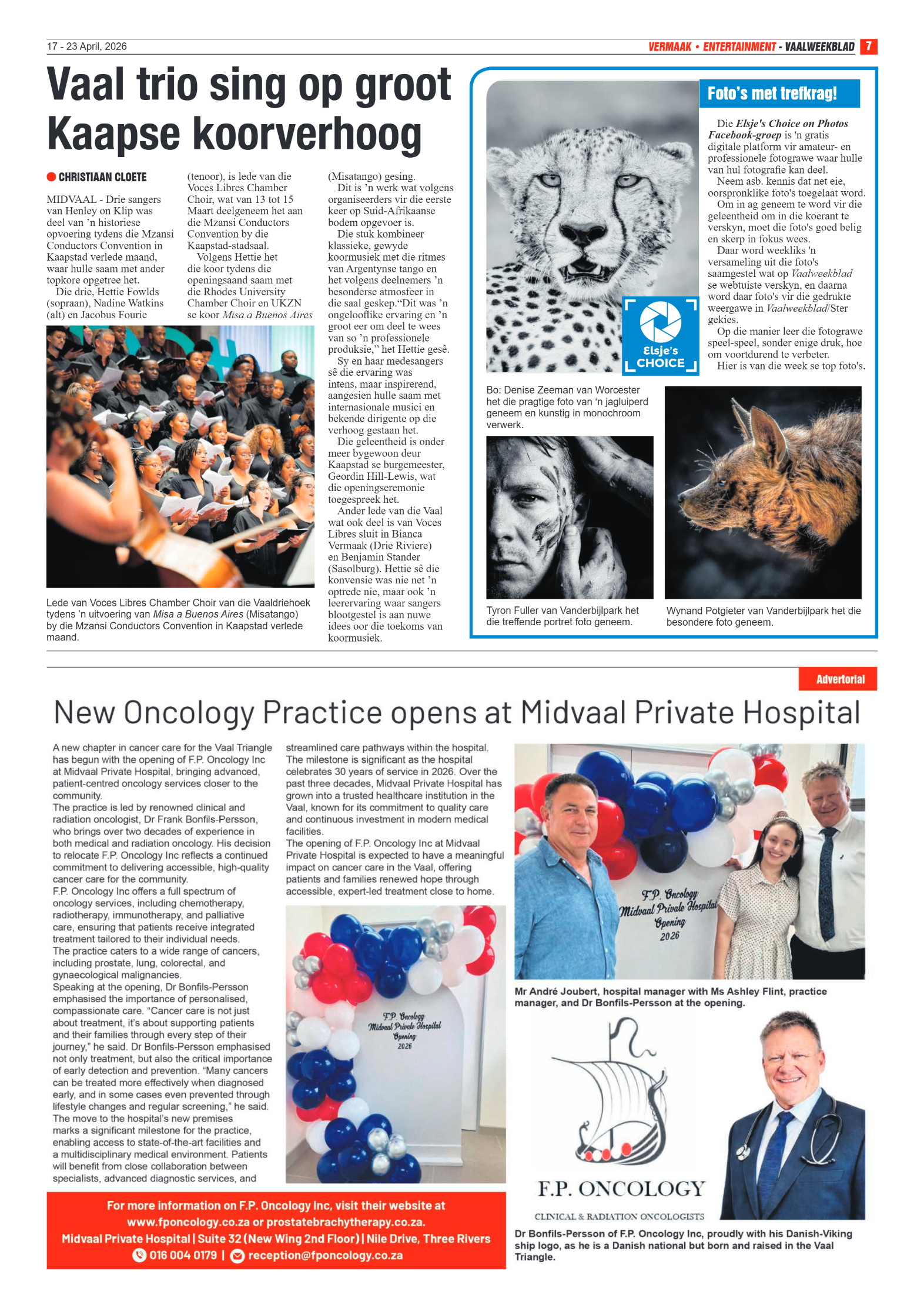 Vaalweekblad – 17 April 2026 page 7