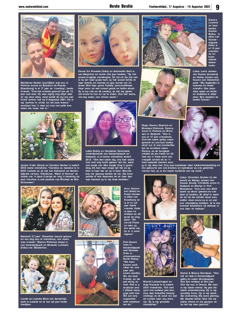 Vaalweekblad, 17 Augustus – 19 Augustus 2022 page 9