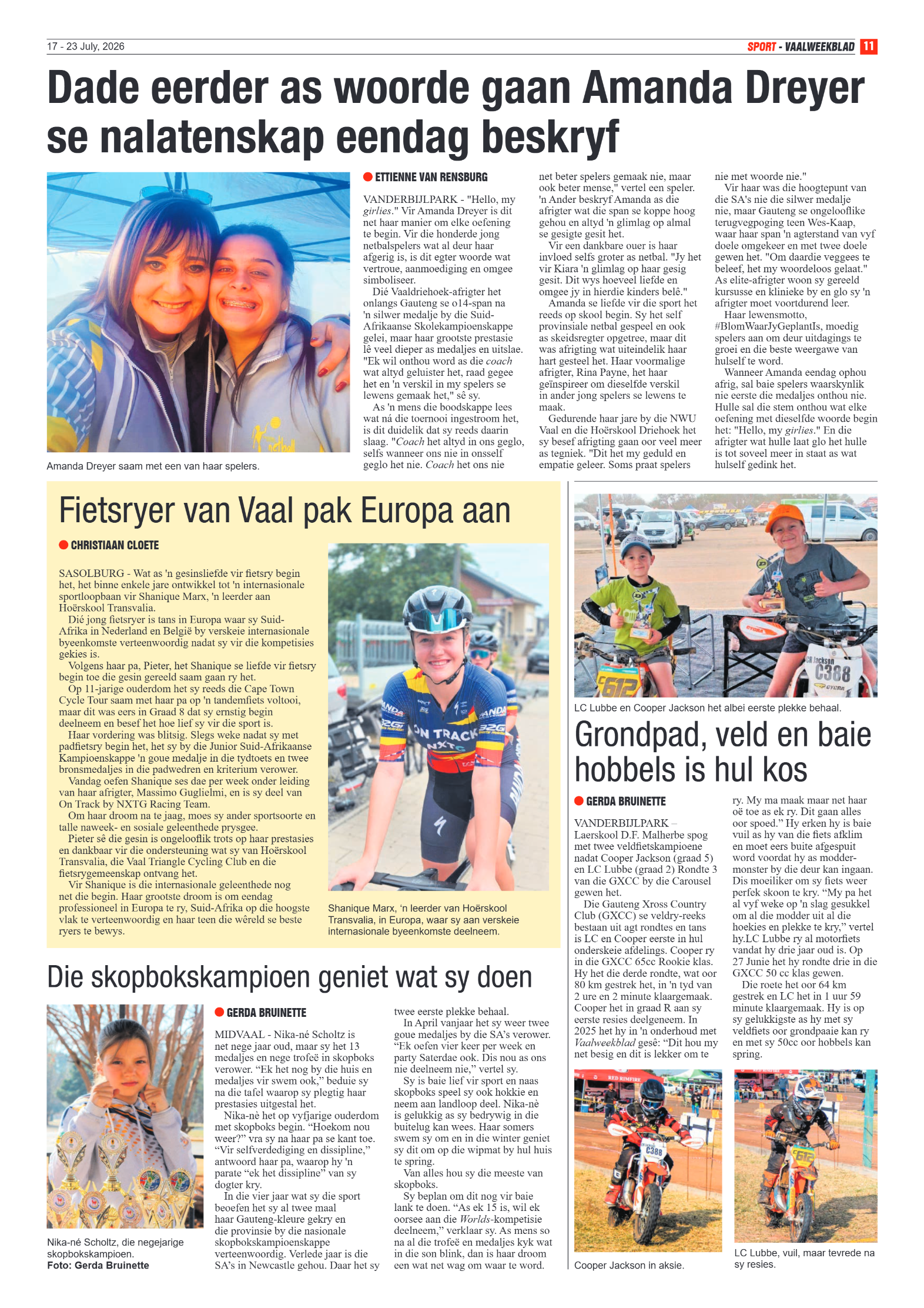 Vaalweekblad – 17 Julie 2026 page 11