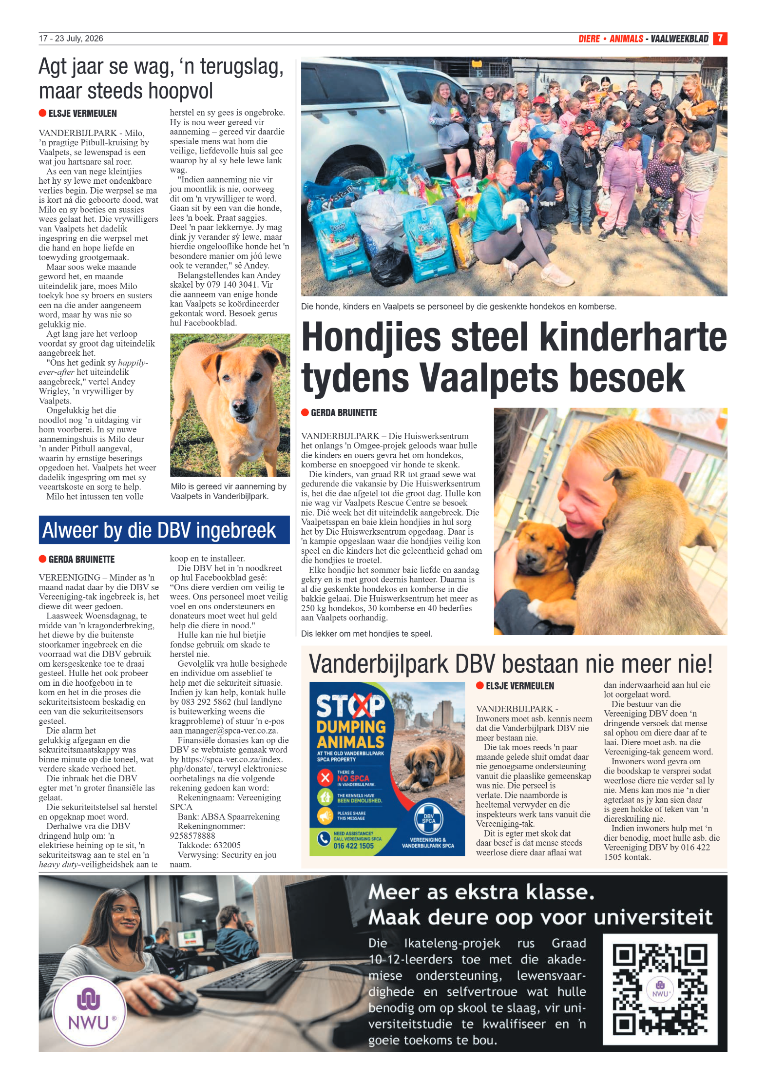 Vaalweekblad – 17 Julie 2026 page 7