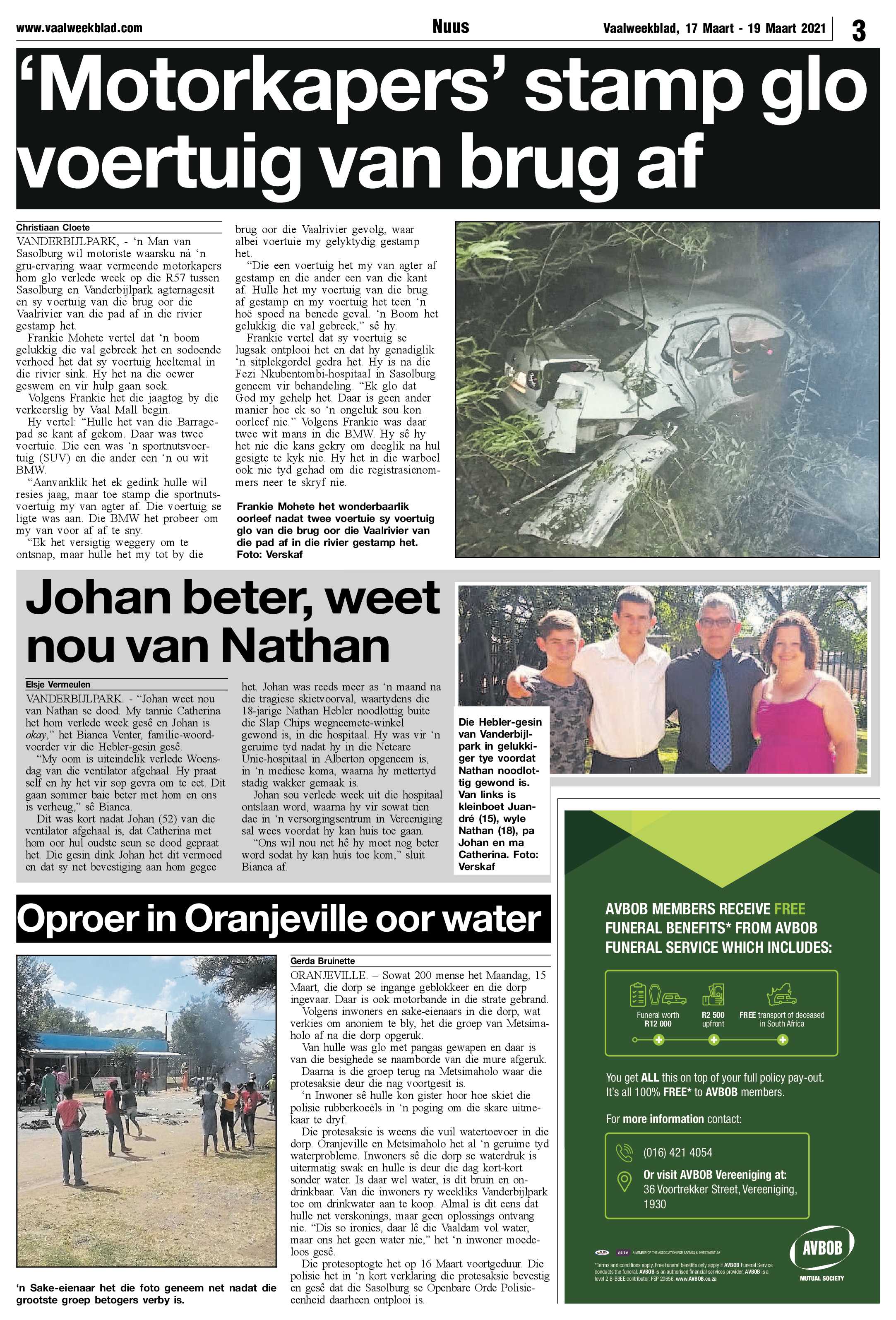 Vaalweekblad 17 Maart – 19 Maart 2021 page 3