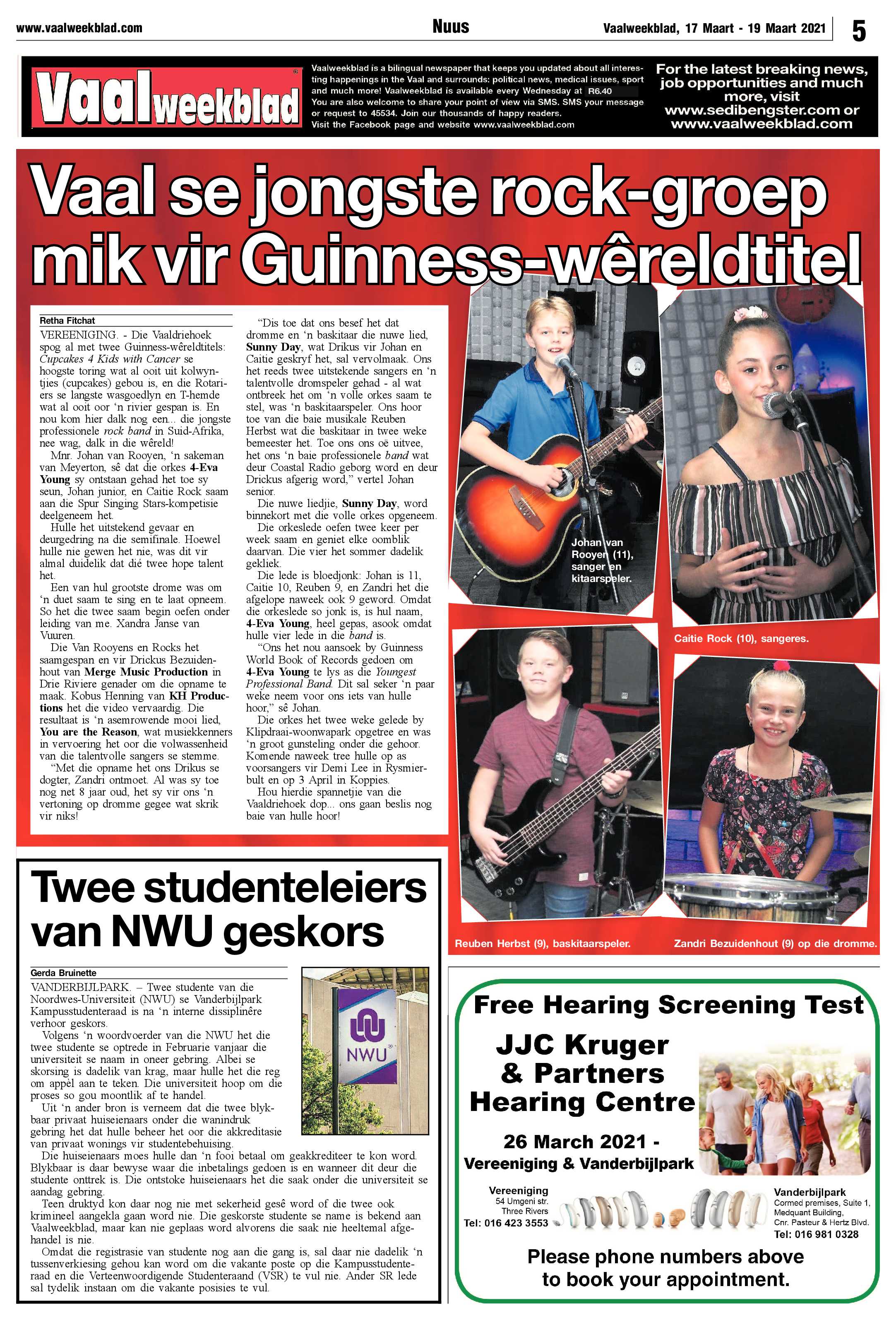 Vaalweekblad 17 Maart – 19 Maart 2021 page 5