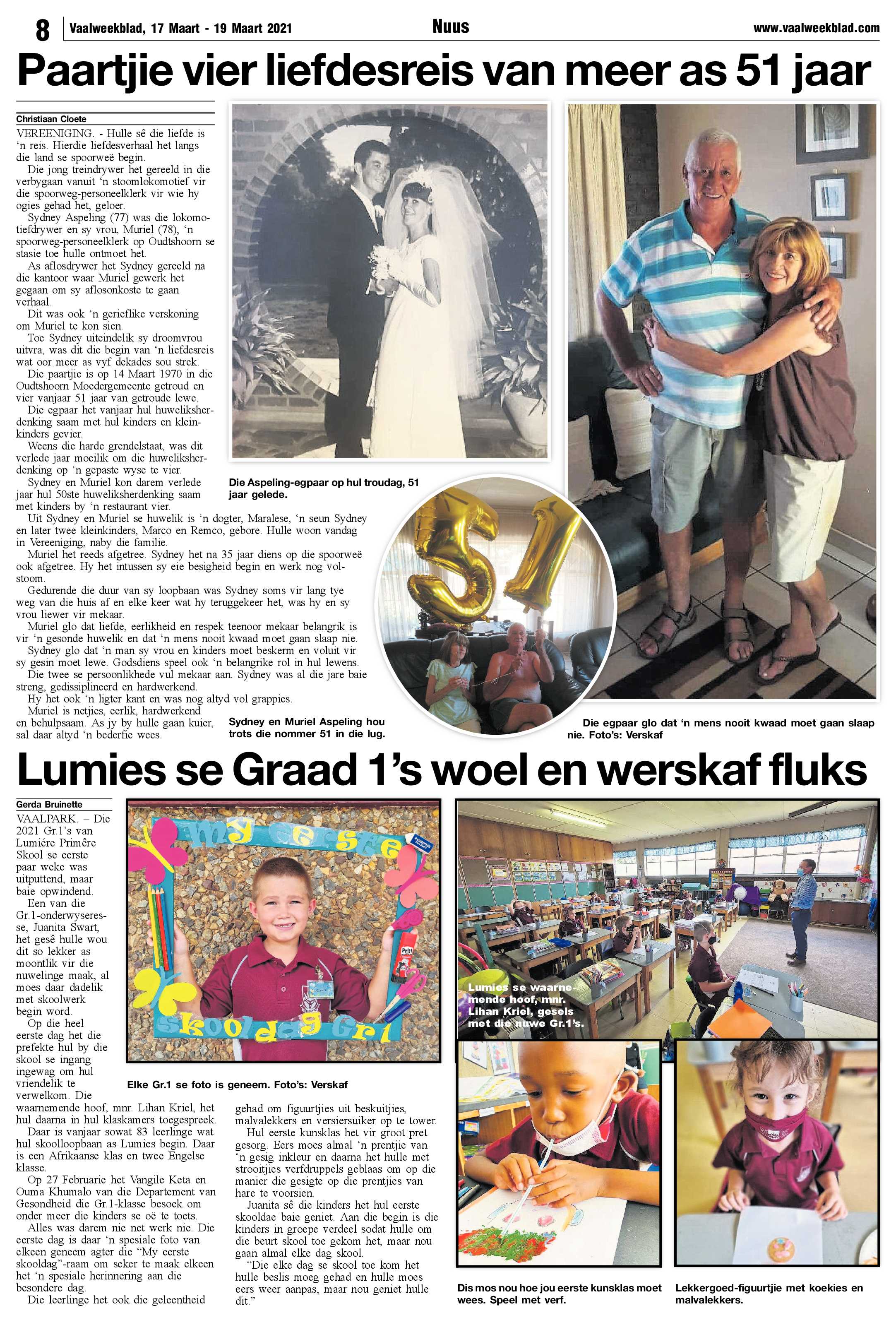 Vaalweekblad 17 Maart – 19 Maart 2021 page 8