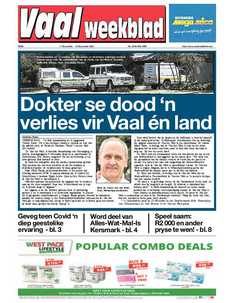 Vaalweekblad 17 November – 19 November 2021