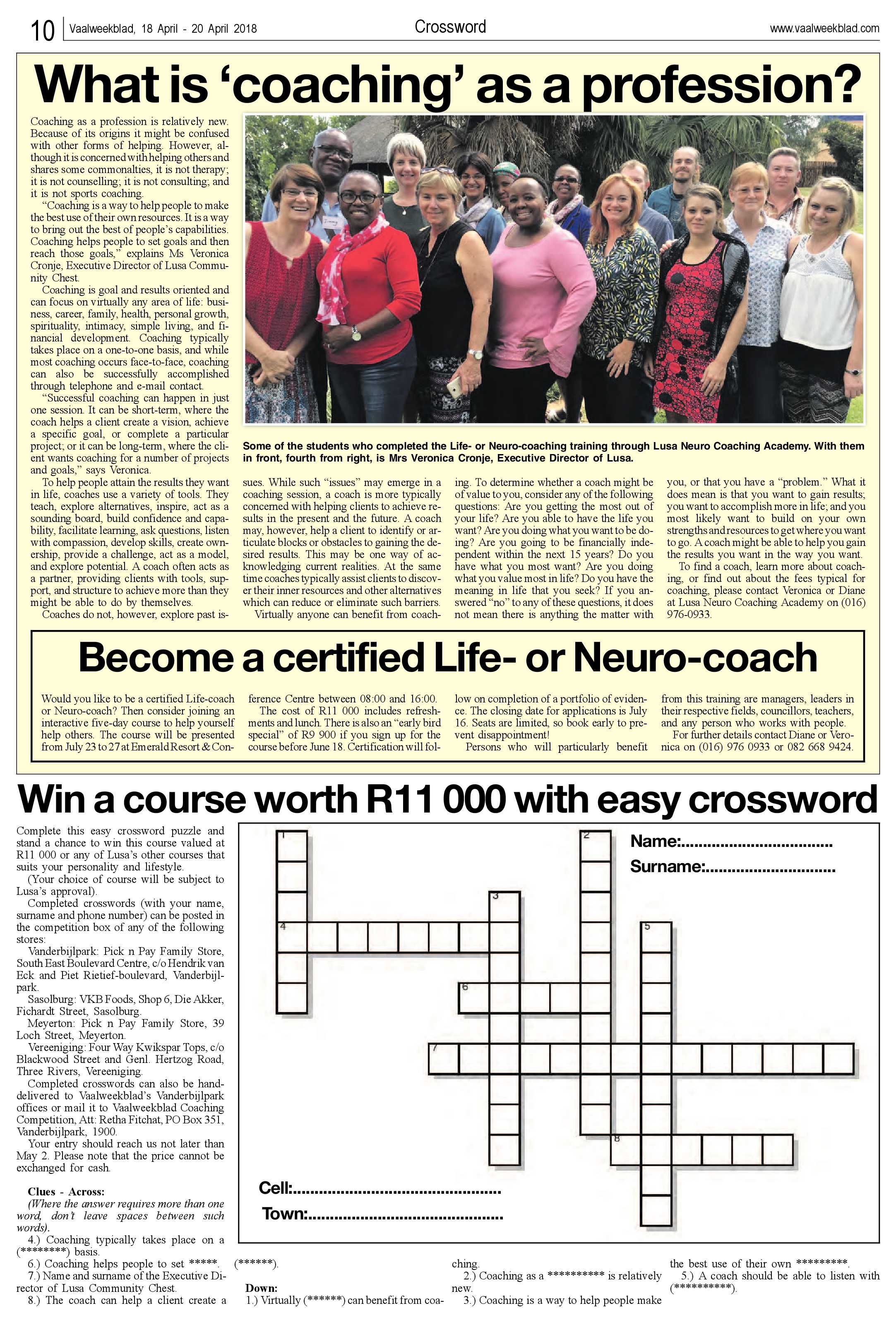 Vaalweekblad 18 – 20 April 2018 page 10