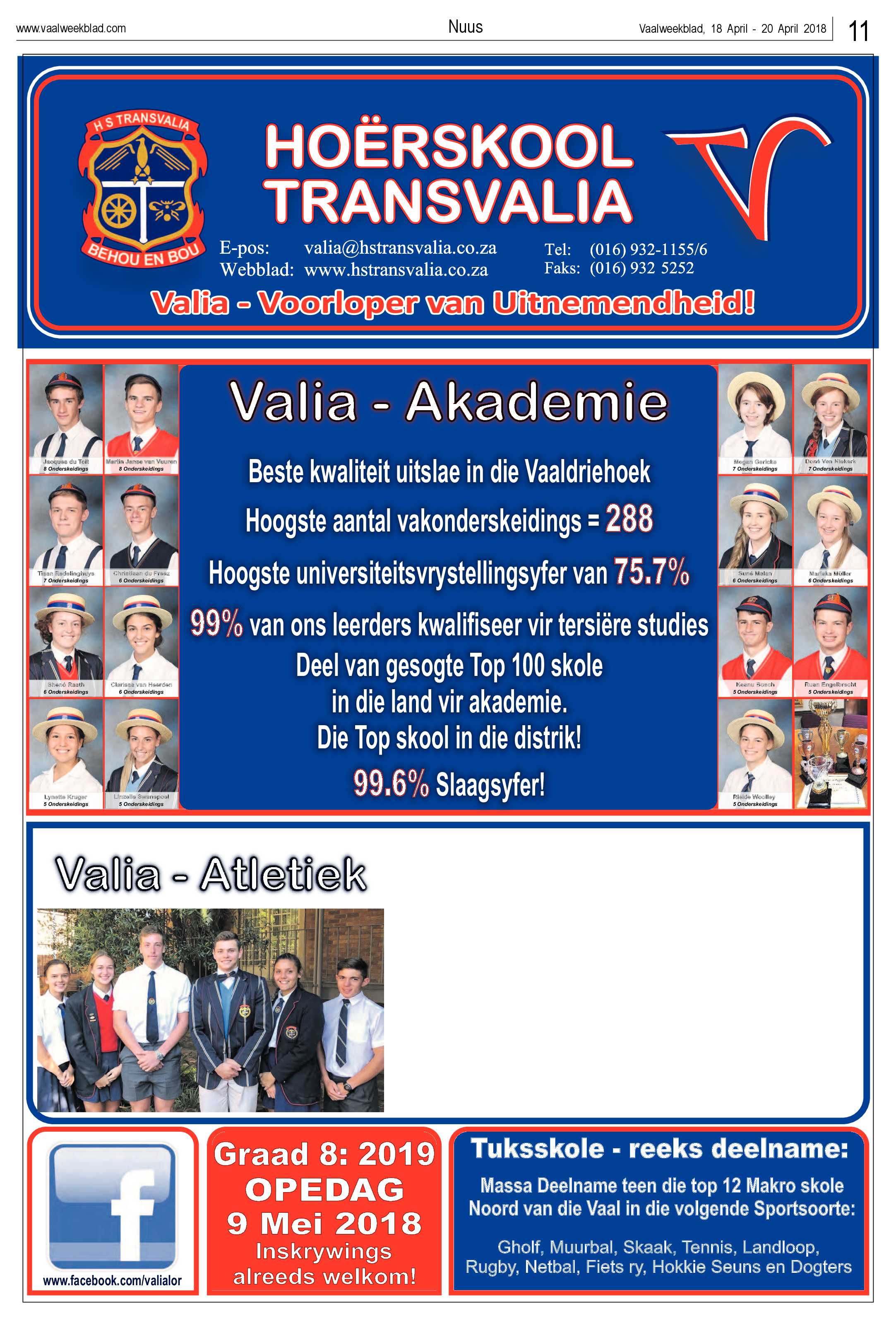 Vaalweekblad 18 – 20 April 2018 page 11