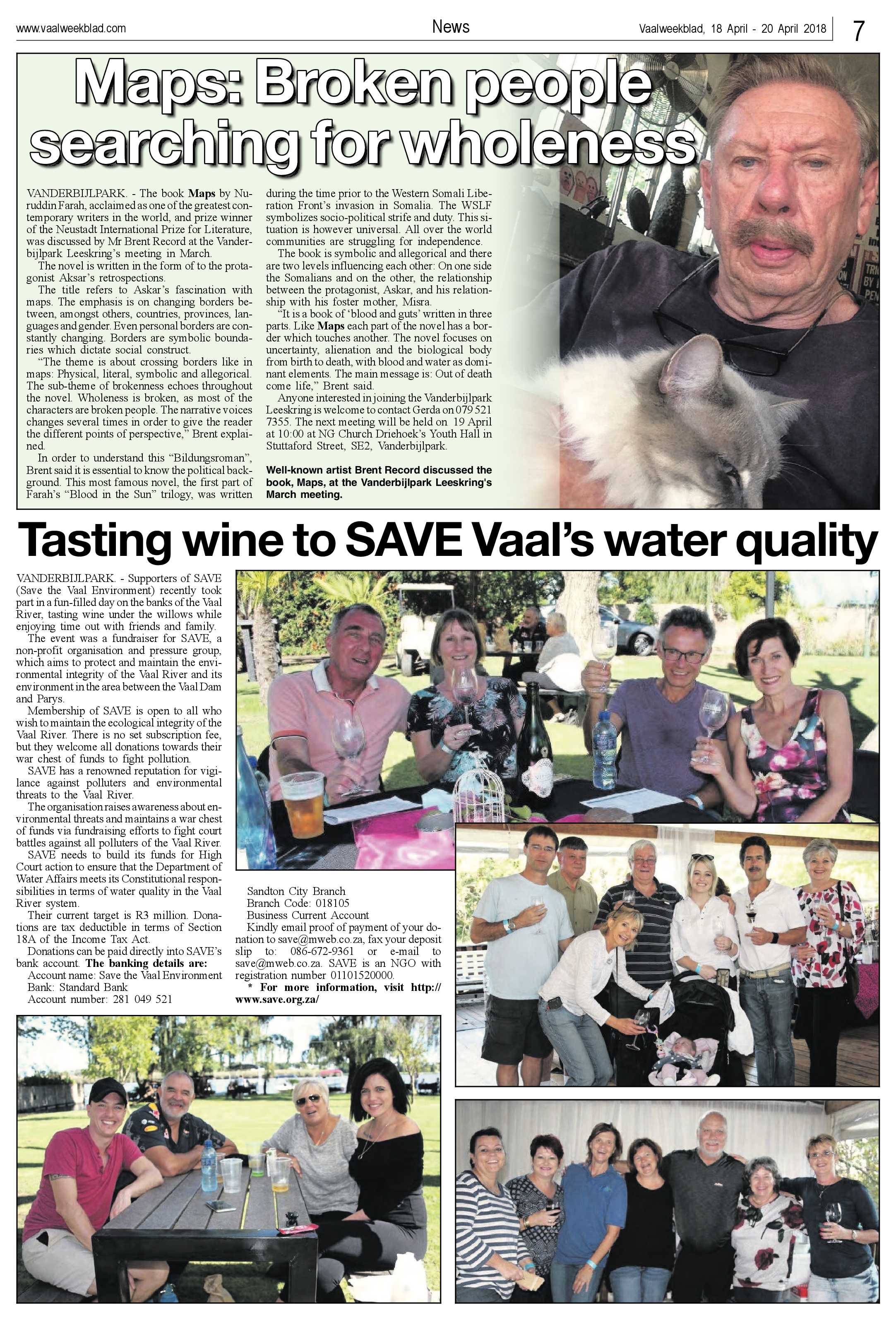Vaalweekblad 18 – 20 April 2018 page 7