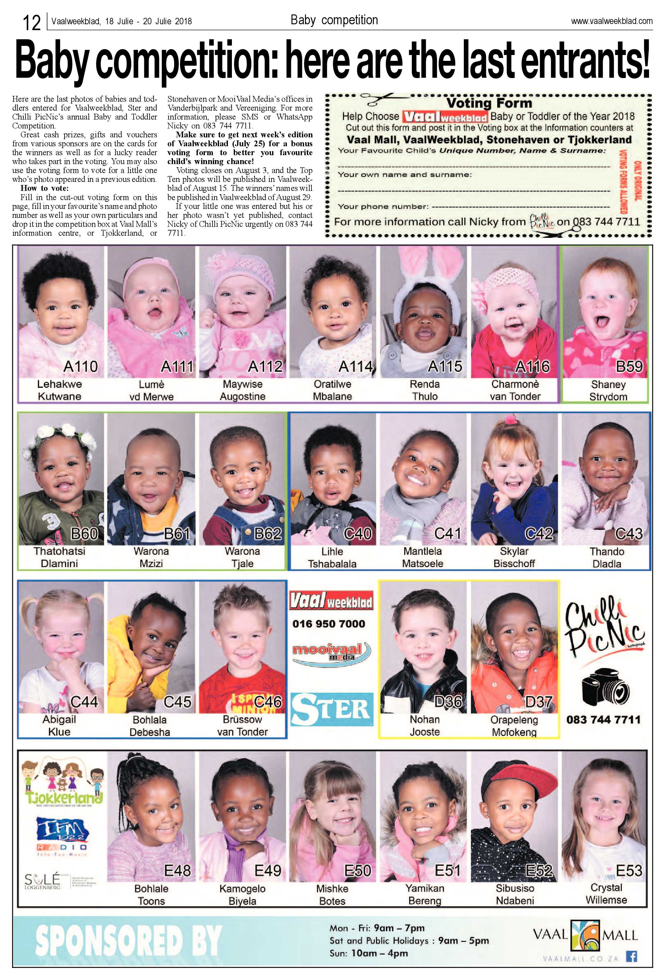 Vaalweekblad 18 – 20 Julie 2018 page 12