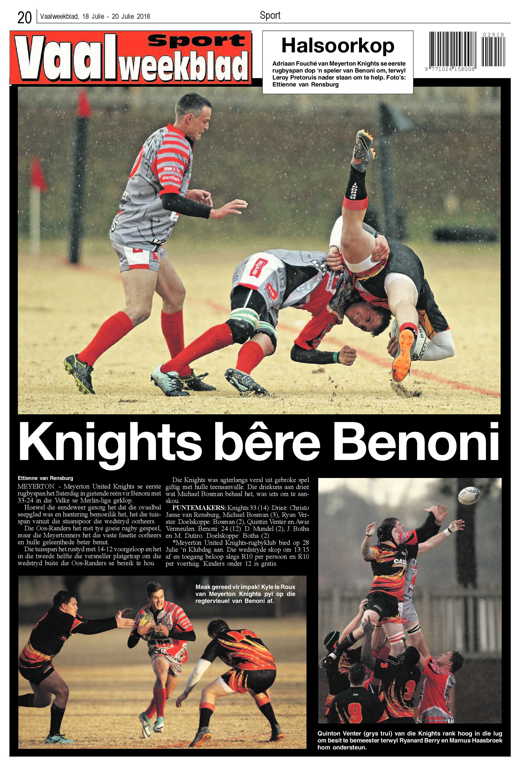 Vaalweekblad 18 – 20 Julie 2018 page 20