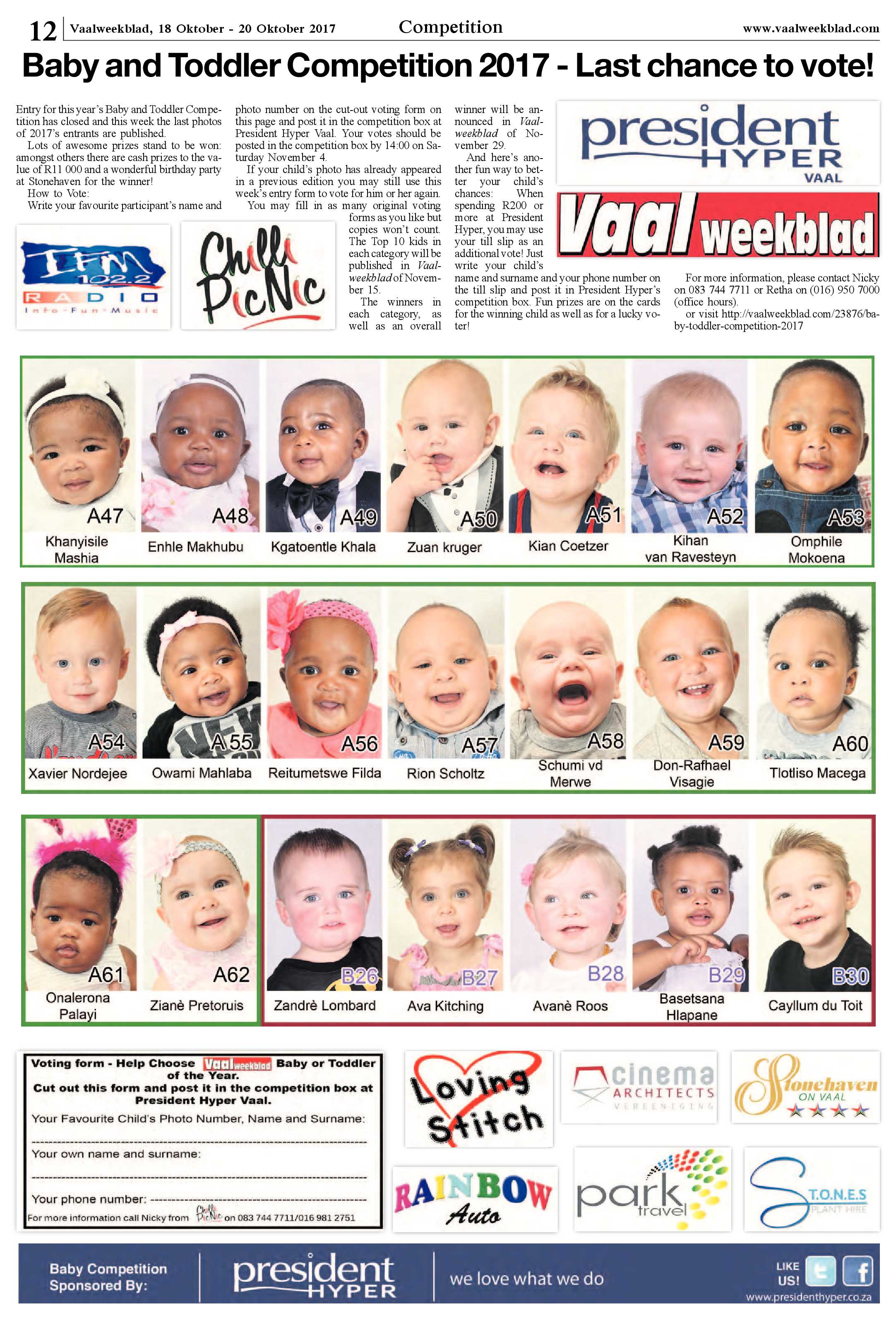 Vaalweekblad 18 – 20 Oktober 2017 page 12