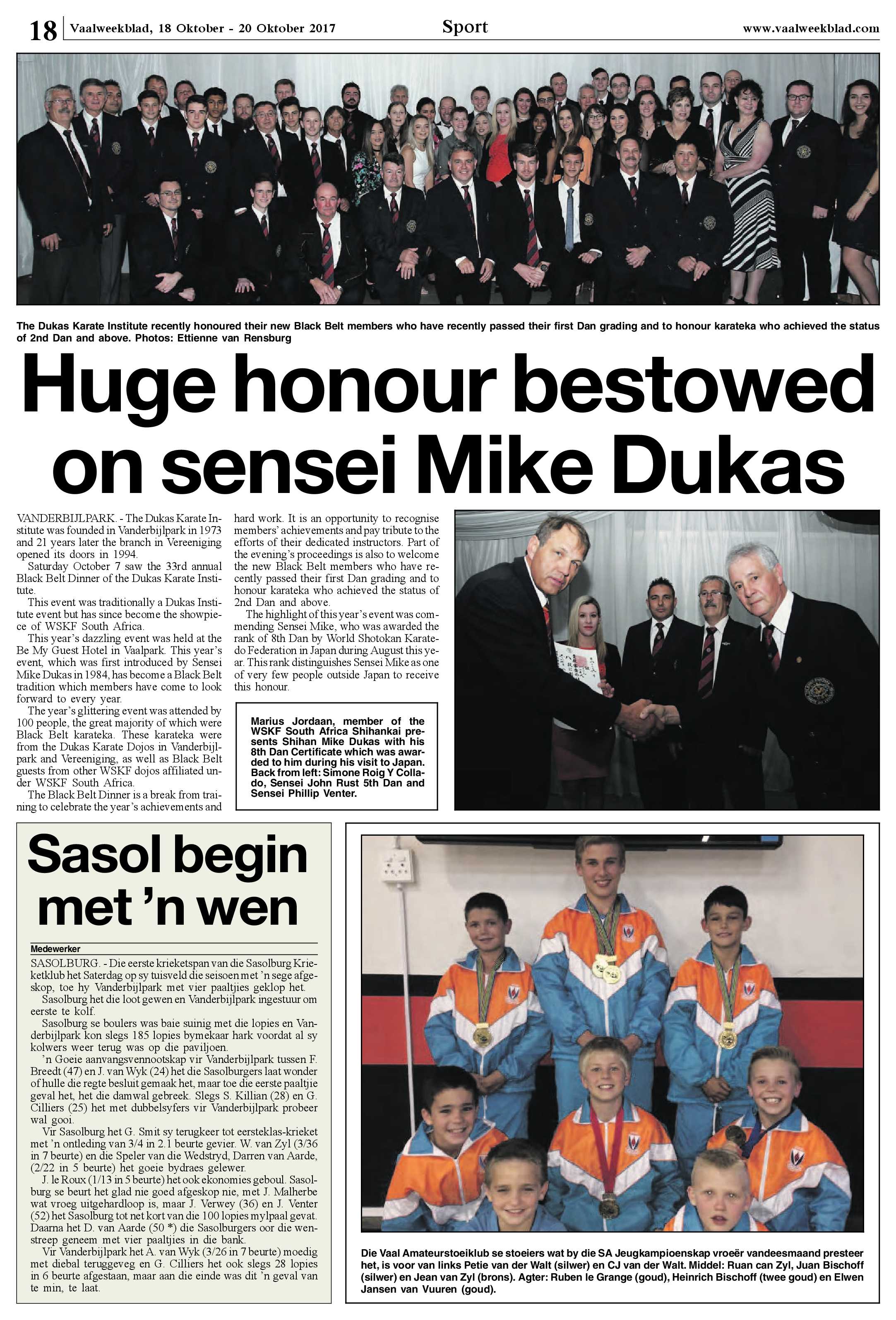 Vaalweekblad 18 – 20 Oktober 2017 page 18