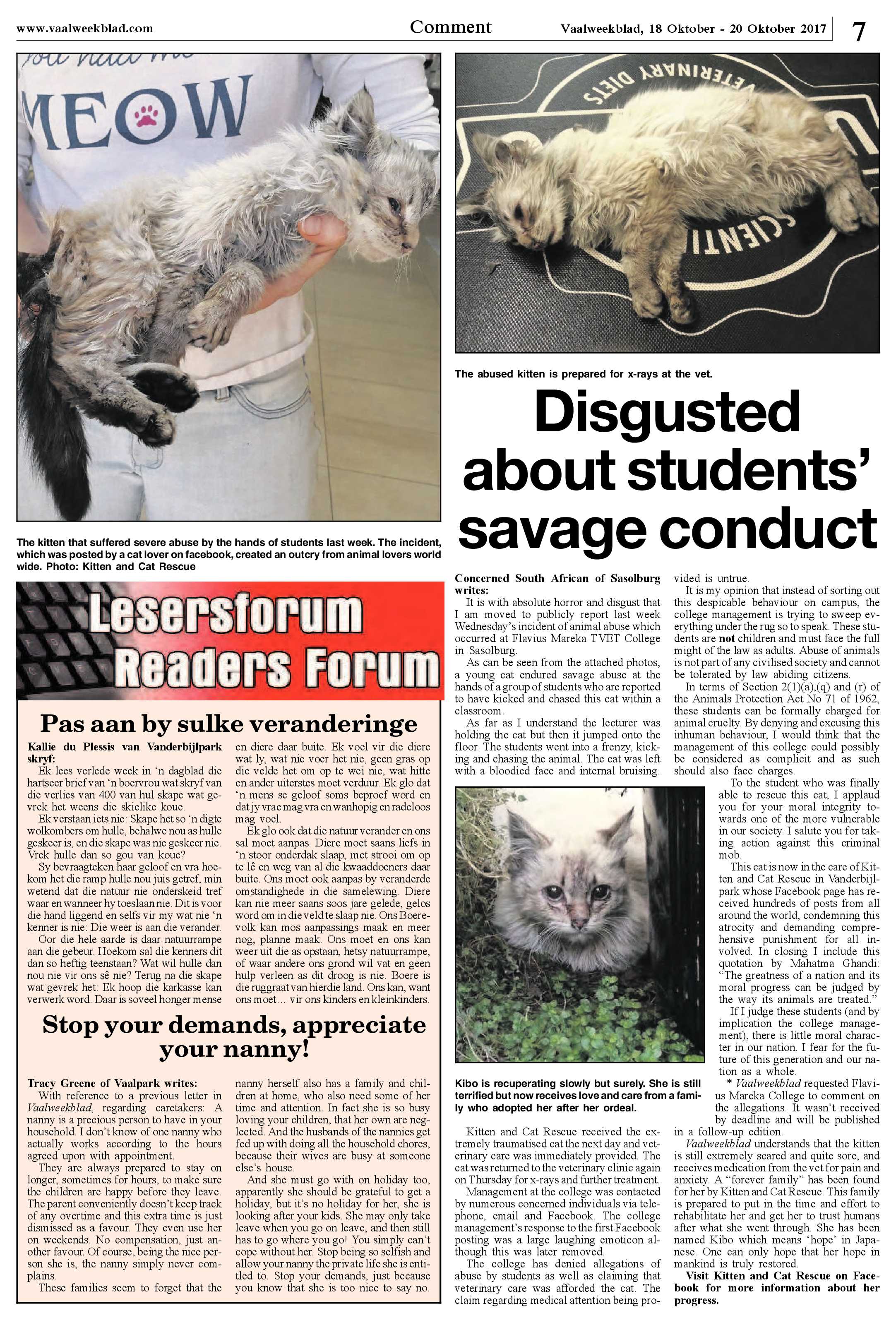 Vaalweekblad 18 – 20 Oktober 2017 page 7