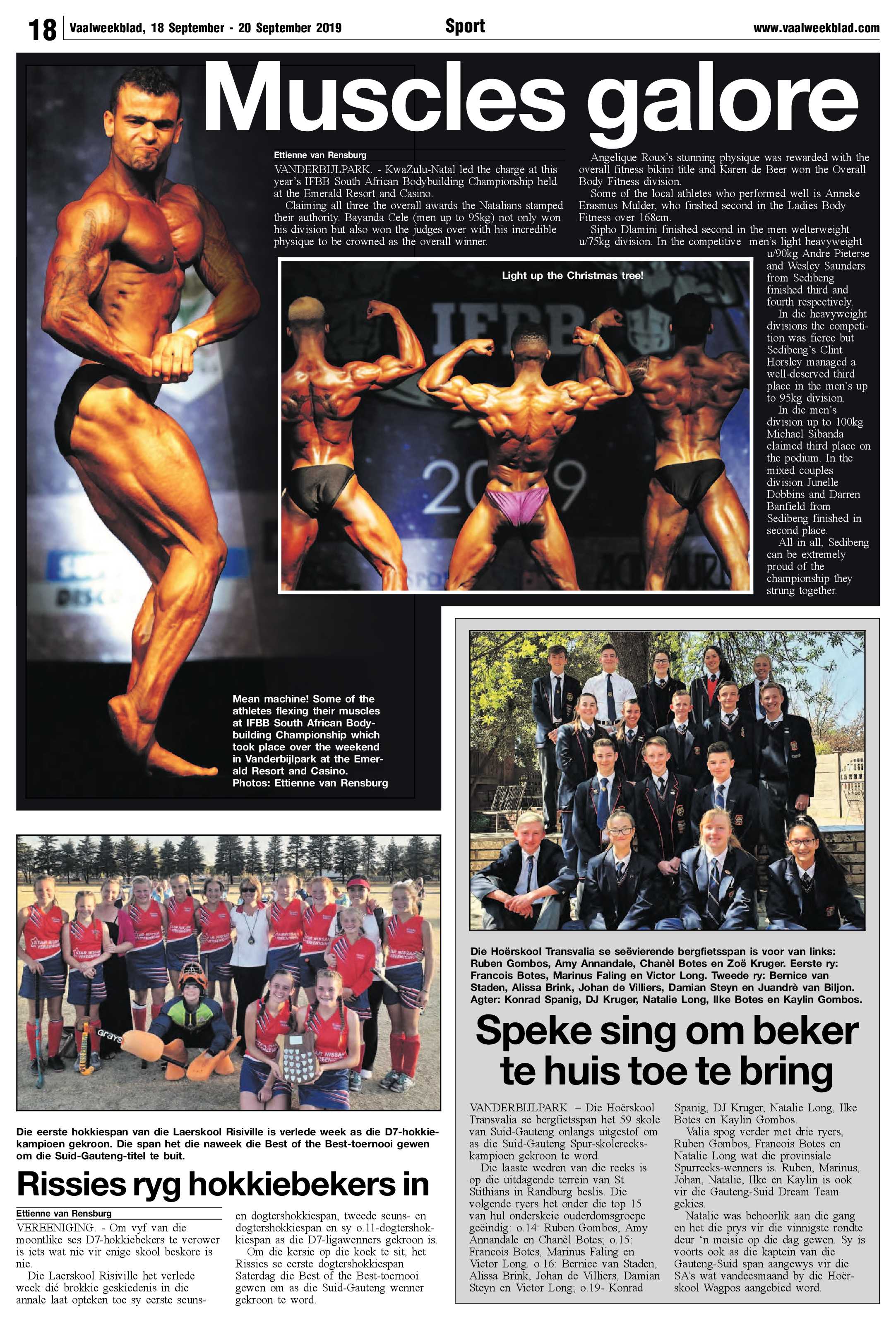 Vaalweekblad 18 – 20 September 2019 page 18