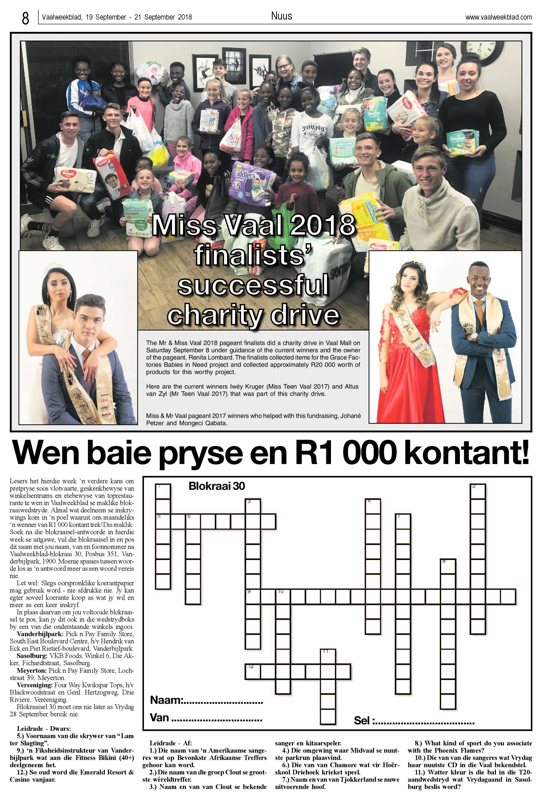 Vaalweekblad 18 – 21 September 2018 page 8