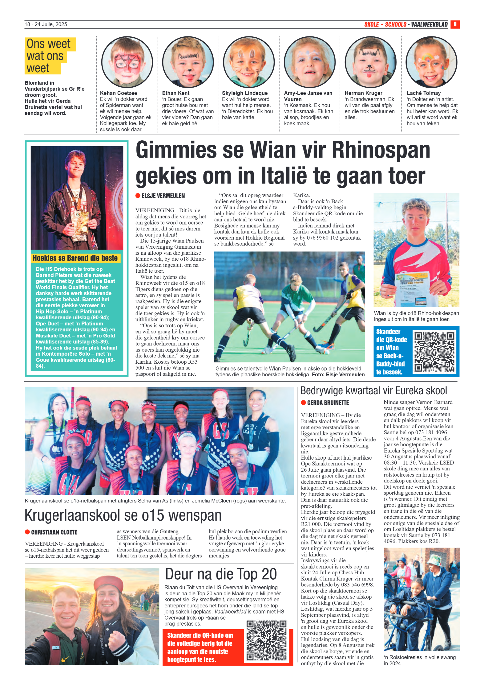 Vaalweekblad 18 – 24 Julie, 2025 page 9