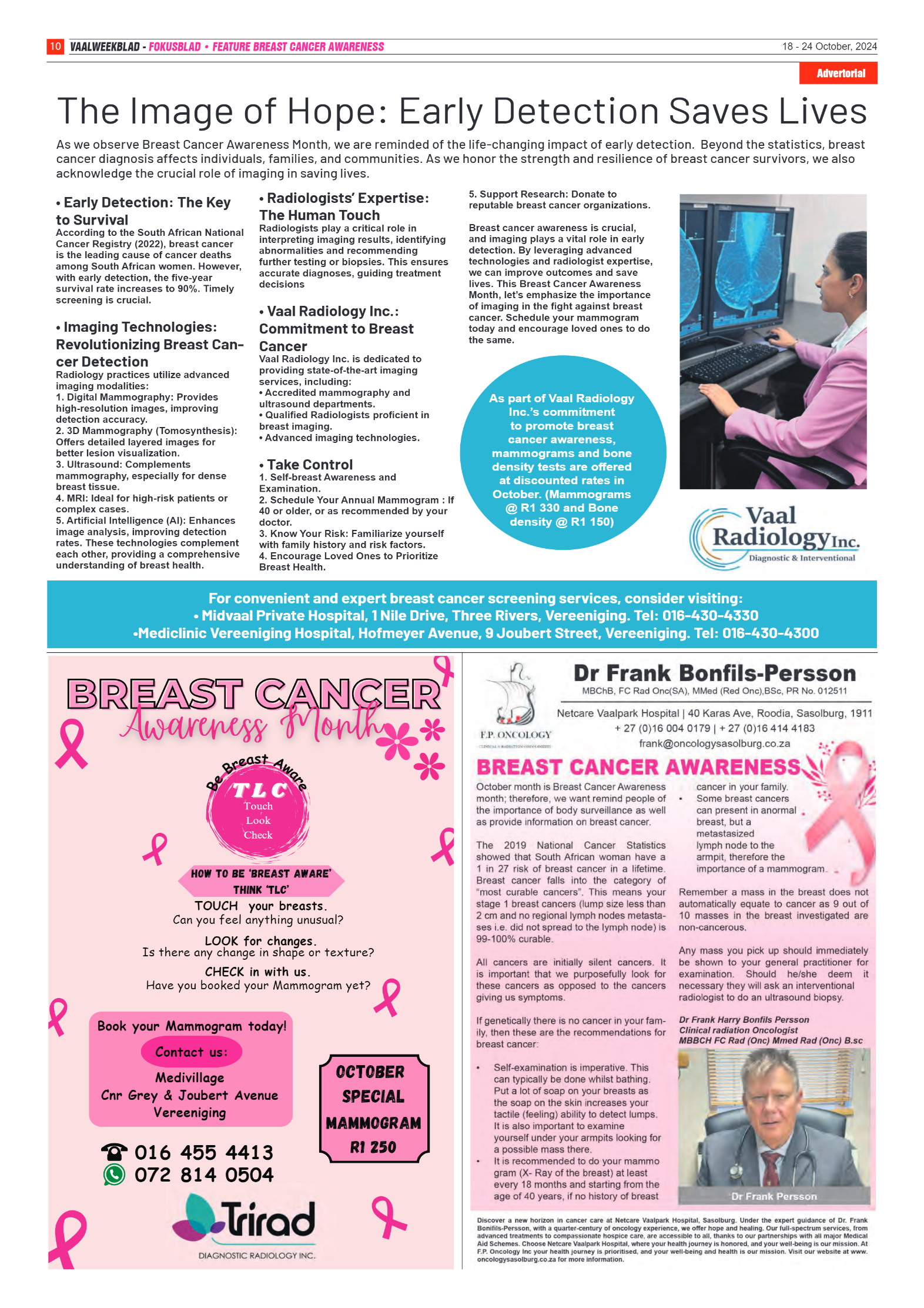 Vaalweekblad -18 – 24 October, 2024 page 10
