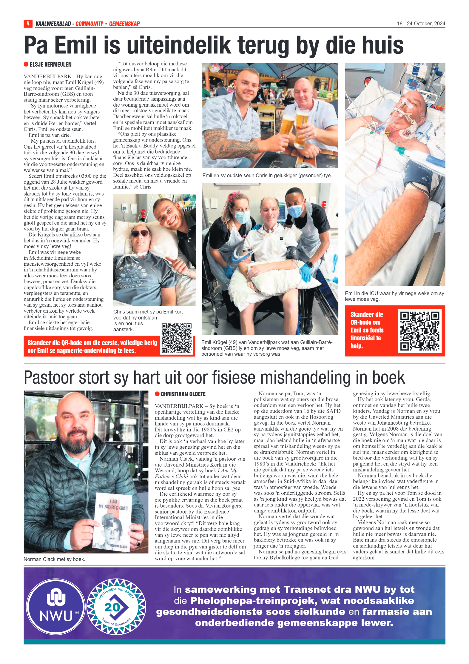 Vaalweekblad -18 – 24 October, 2024 page 4
