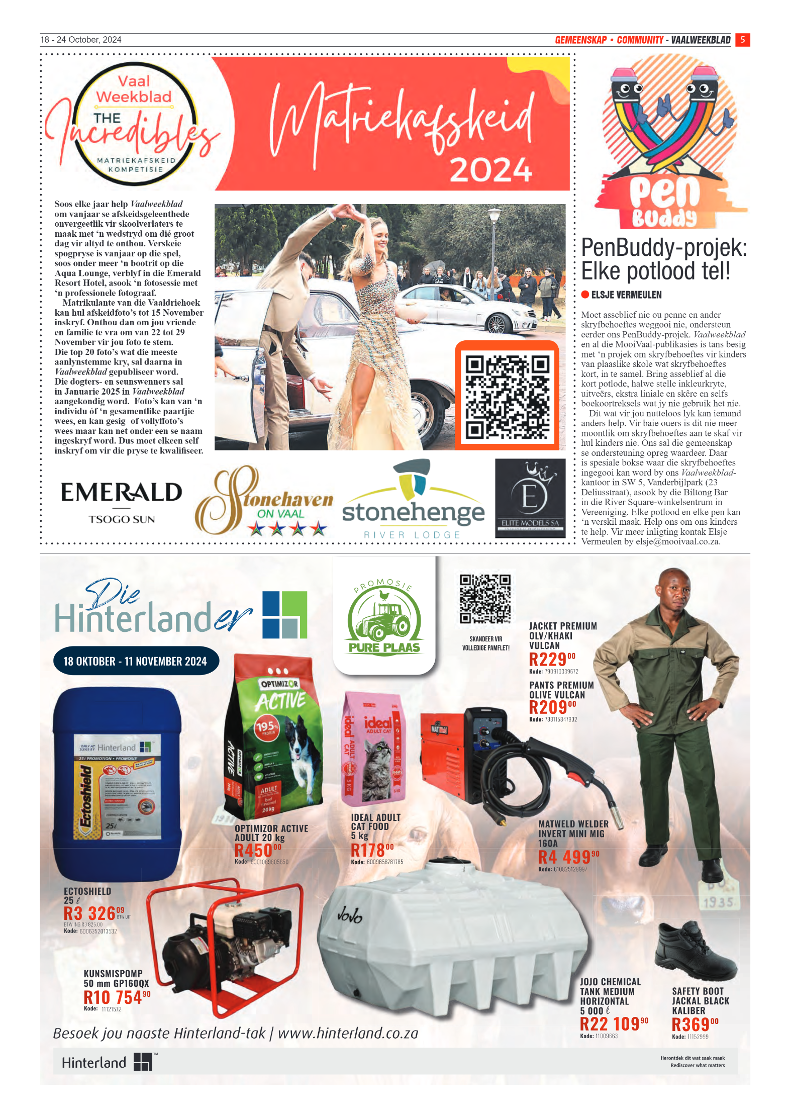 Vaalweekblad -18 – 24 October, 2024 page 5