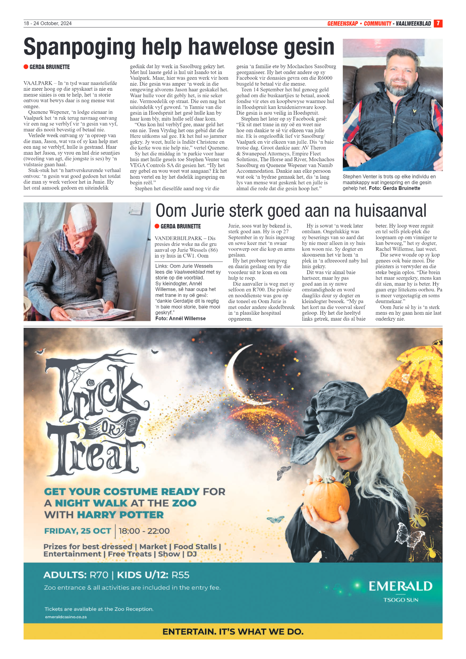 Vaalweekblad -18 – 24 October, 2024 page 7
