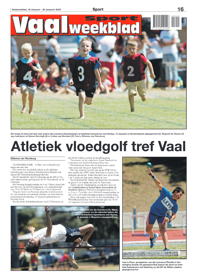 Vaalweekblad, 18 Januarie – 20 Januarie 2023 page 16