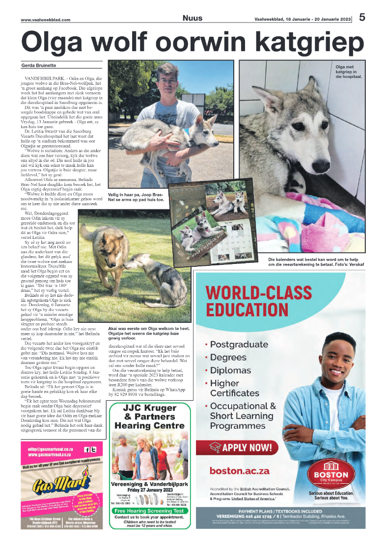Vaalweekblad, 18 Januarie – 20 Januarie 2023 page 5