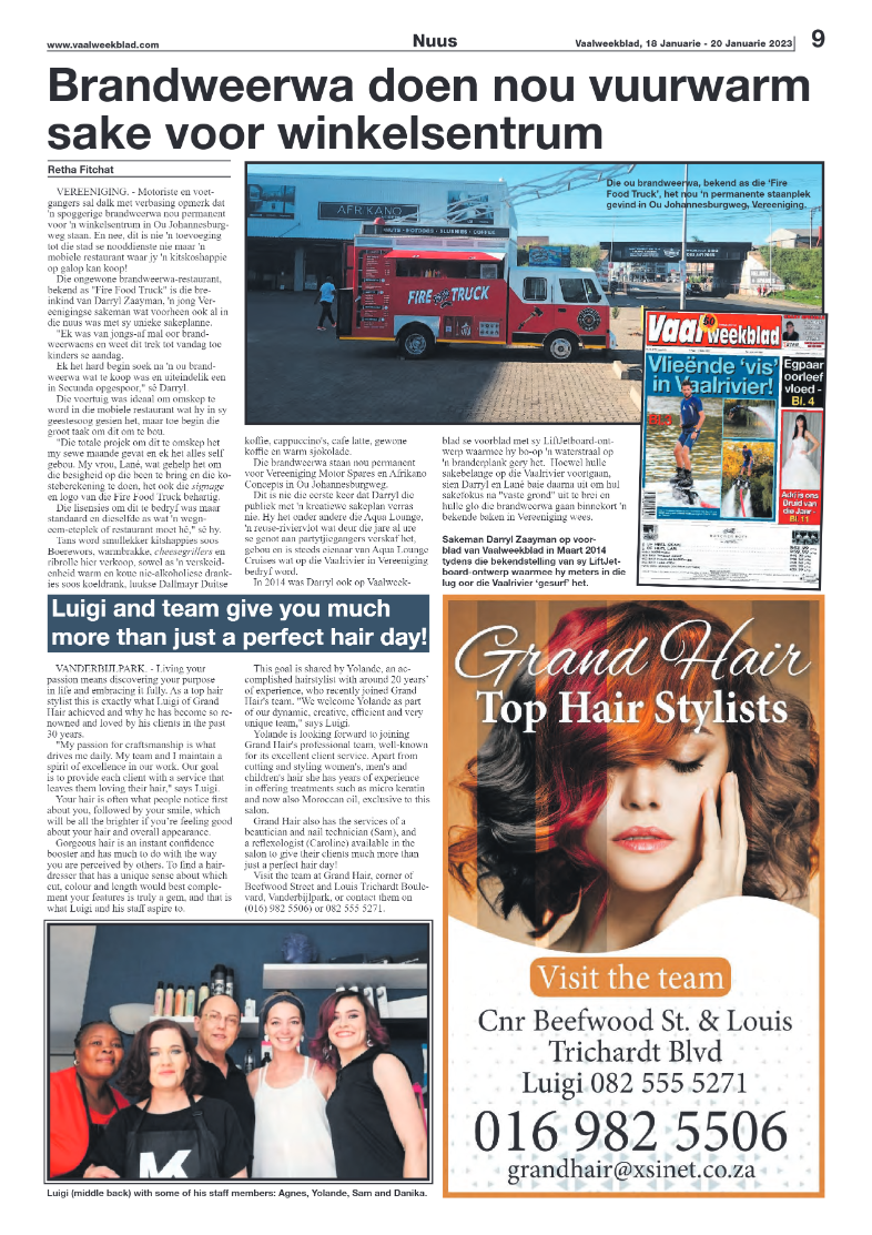 Vaalweekblad, 18 Januarie – 20 Januarie 2023 page 9