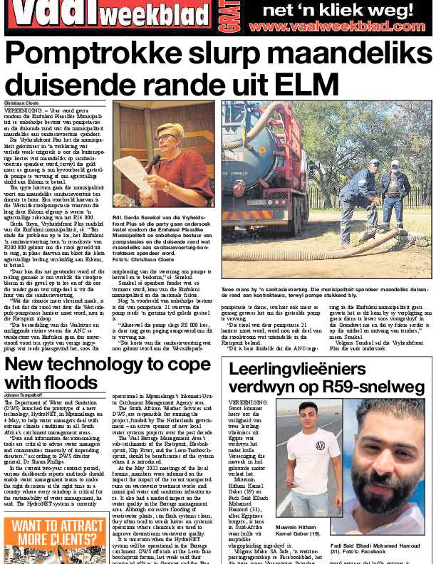 Vaalweekblad, 18 Mei – 20 Mei 2022 page 2