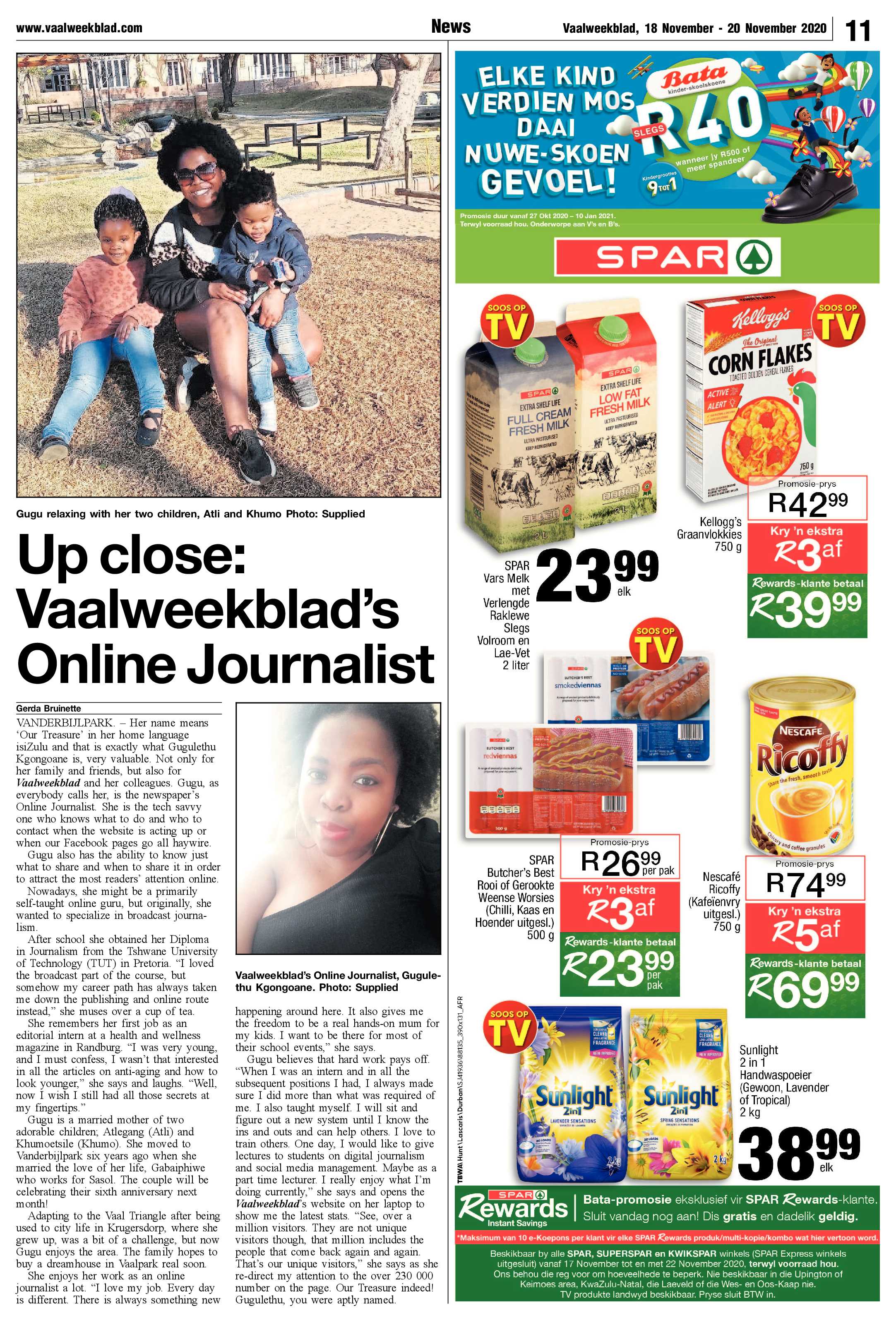 Vaalweekblad 18 November – 20 November 2020 page 11