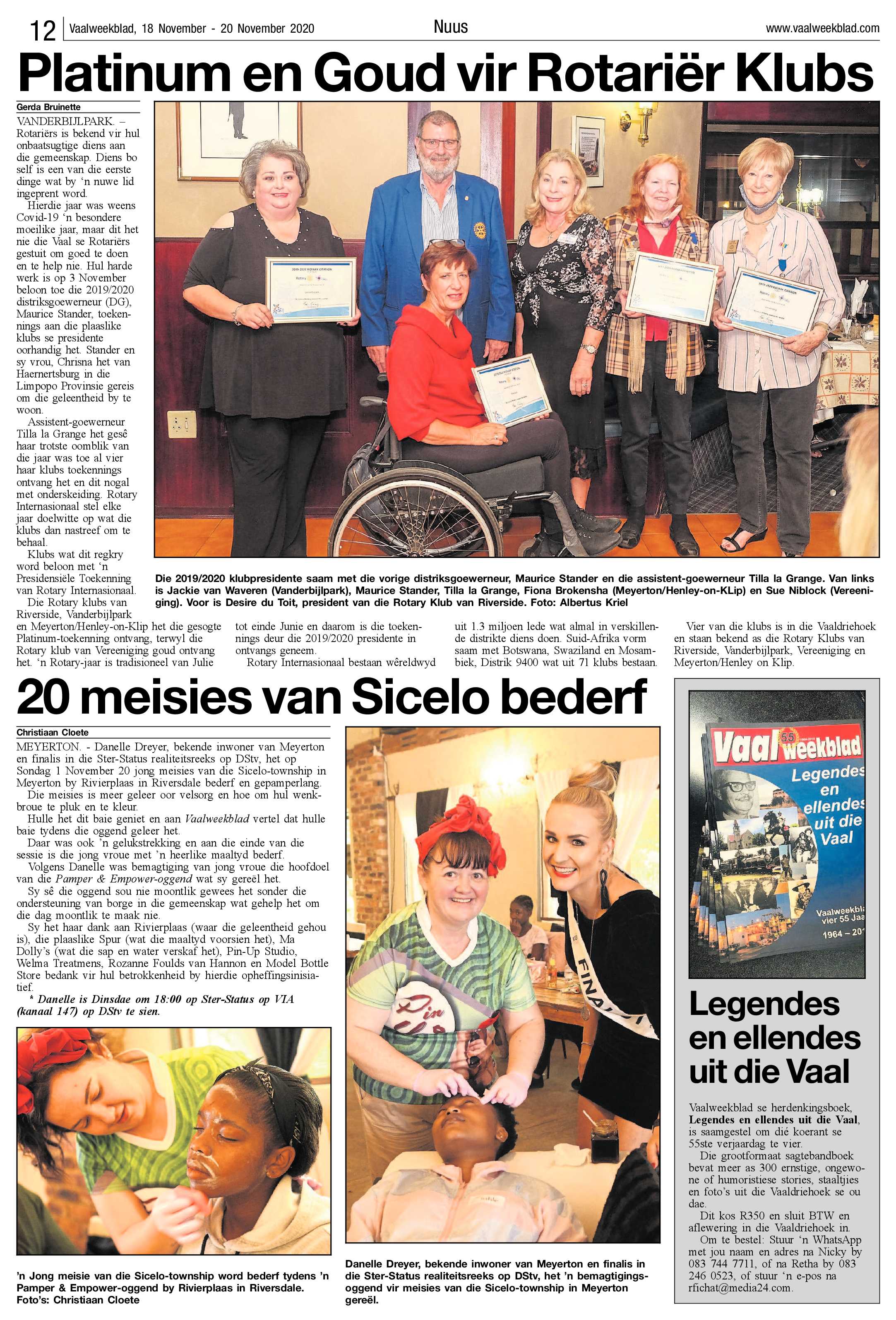Vaalweekblad 18 November – 20 November 2020 page 12