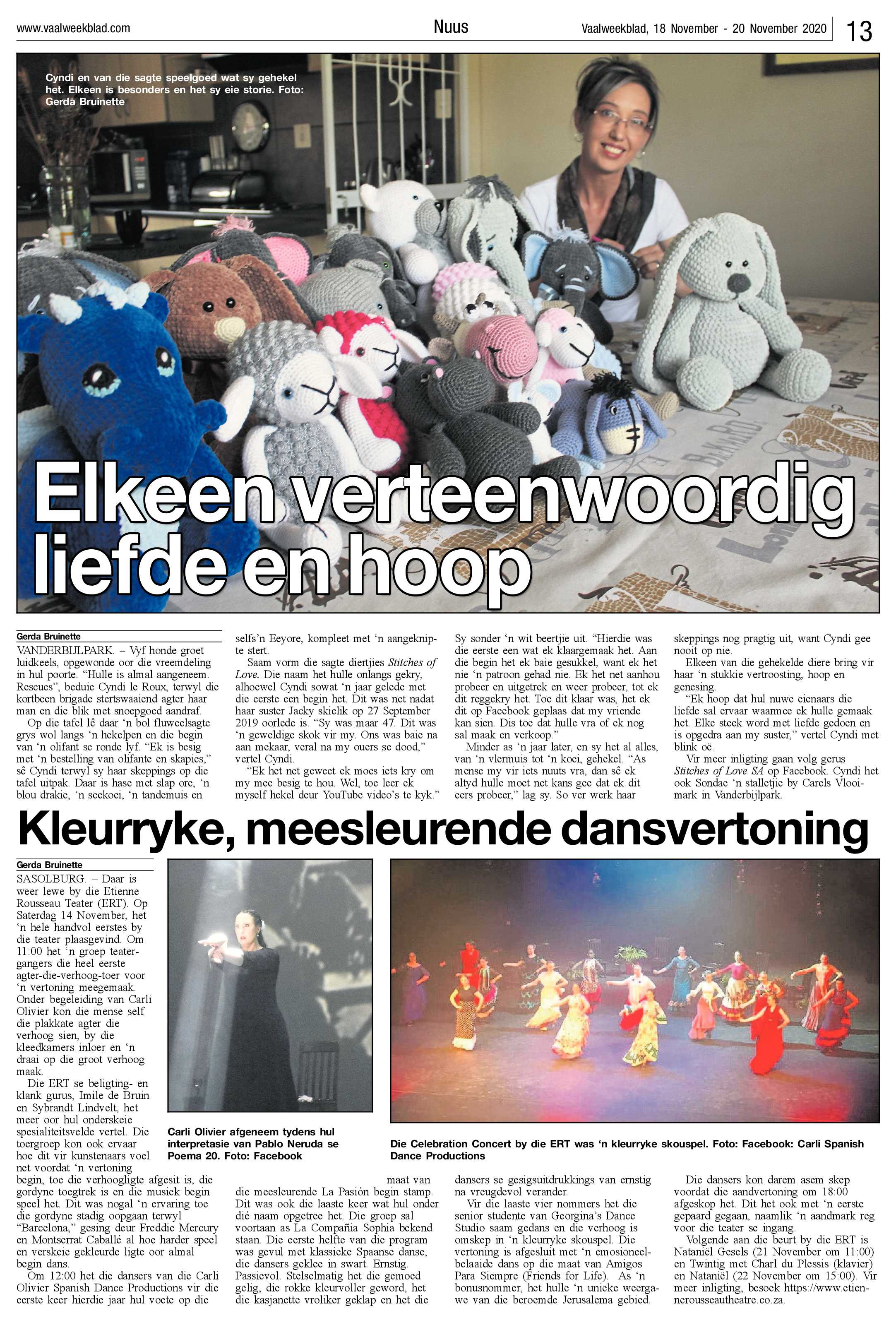 Vaalweekblad 18 November – 20 November 2020 page 13